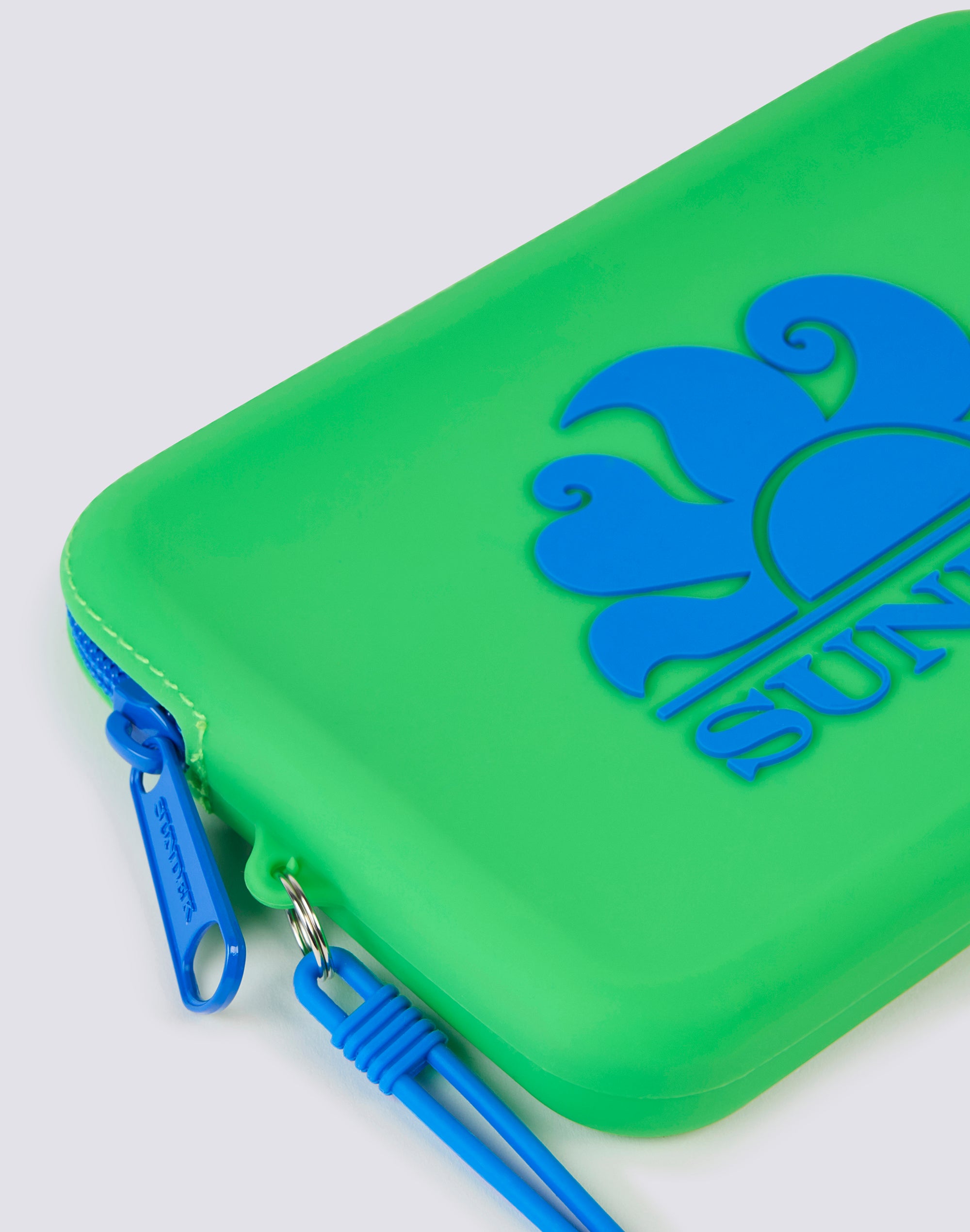 sundek-mini-pochette-gomma-con-logo-travel-pouch-mare-2 image 2