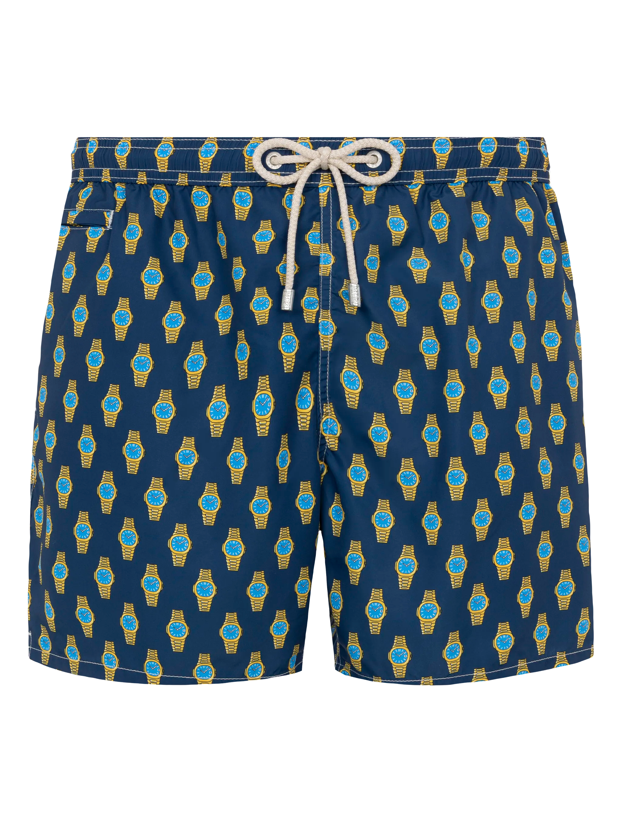 mc2-saint-barth-costume-mare-uomo-lighting-blu-navy-stampa-orologi image 1