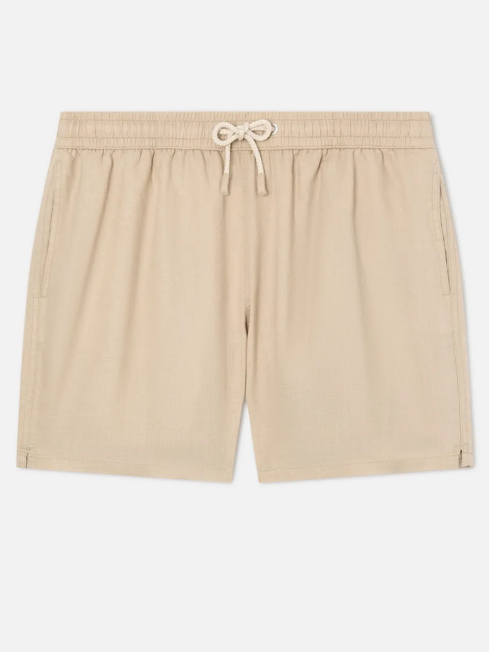 costume-da-bagno-mc2-saint-barth-gustavia-in-puro-lino-beige-tinta-unita-modello image 1
