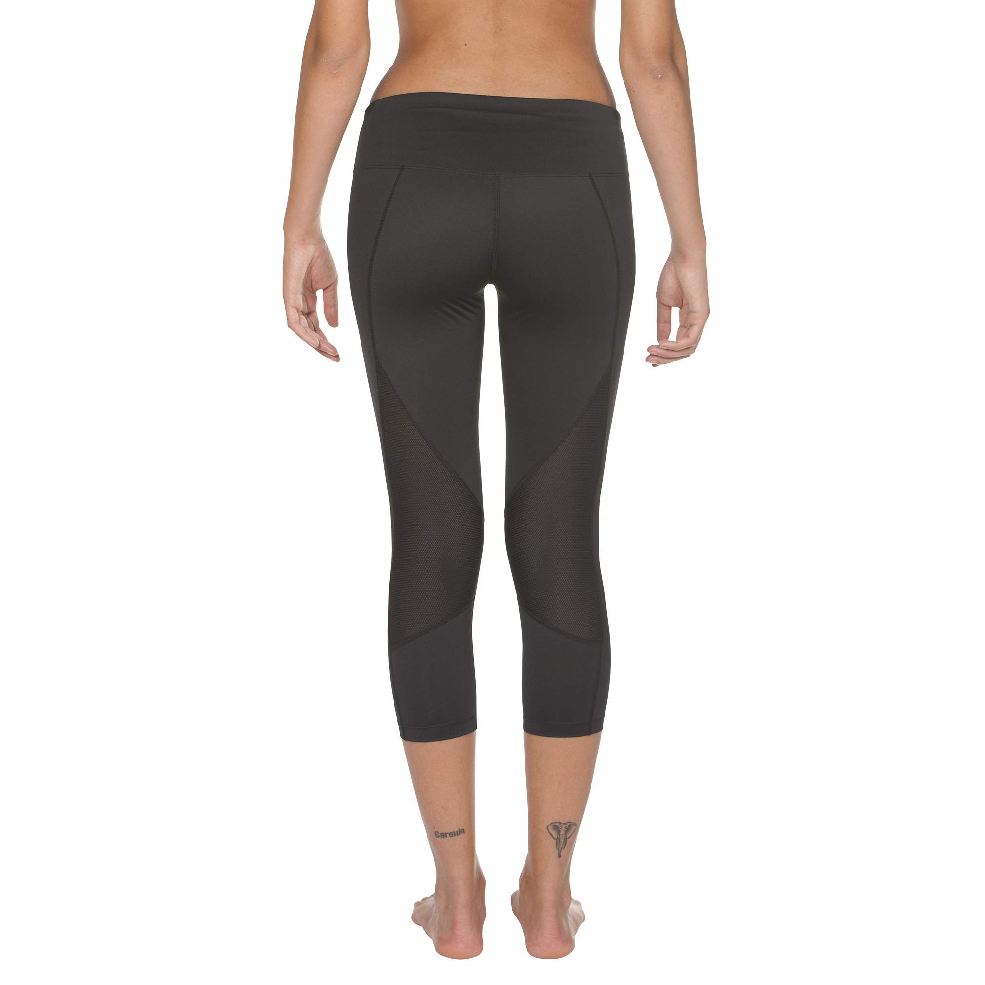 arena-gym-leggings-sportivi-3-4-donna-nero image 6