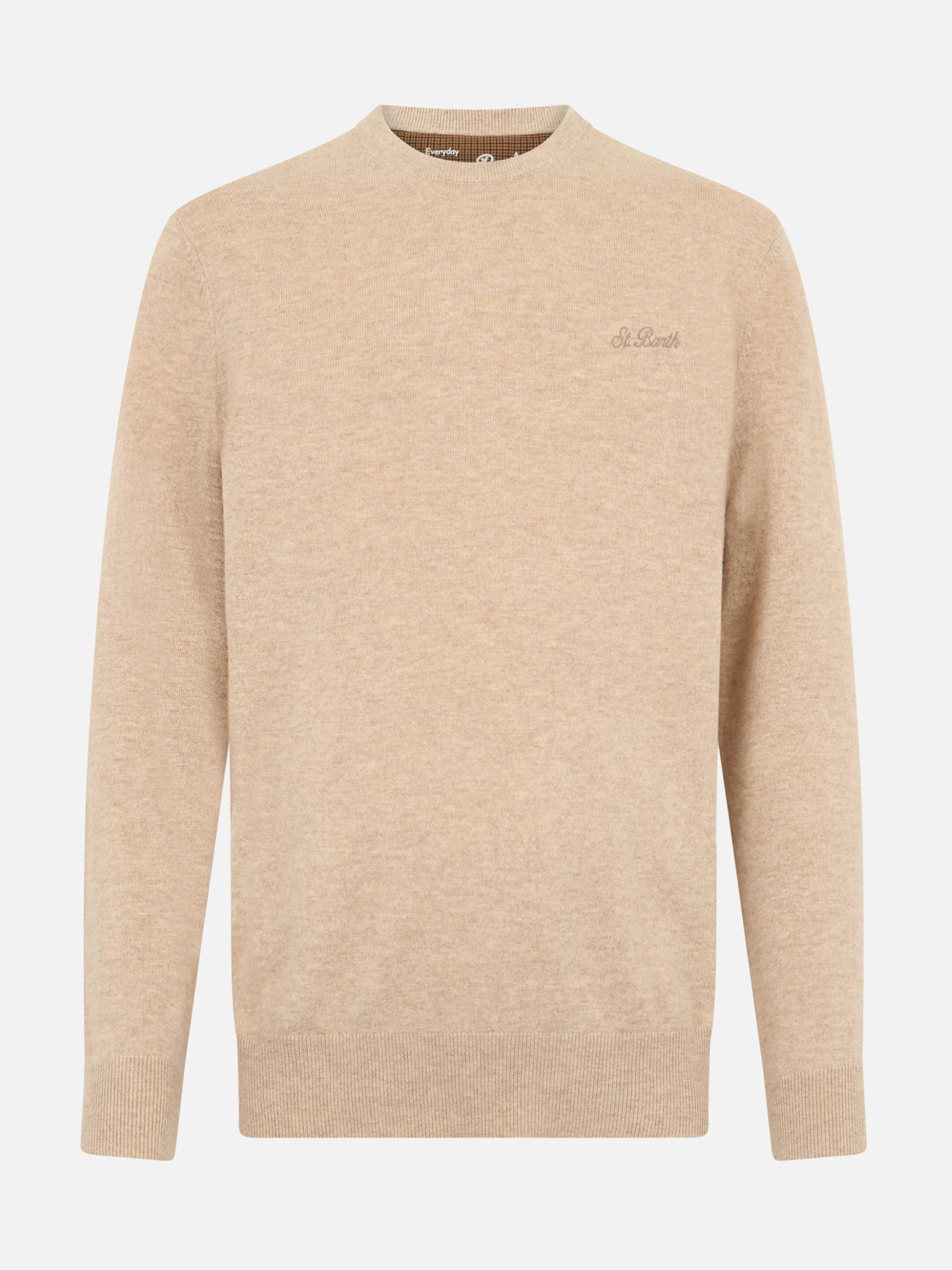 mc2-saint-barth-maglione-regent-uomo-girocollo-misto-cashmere-beige image 4