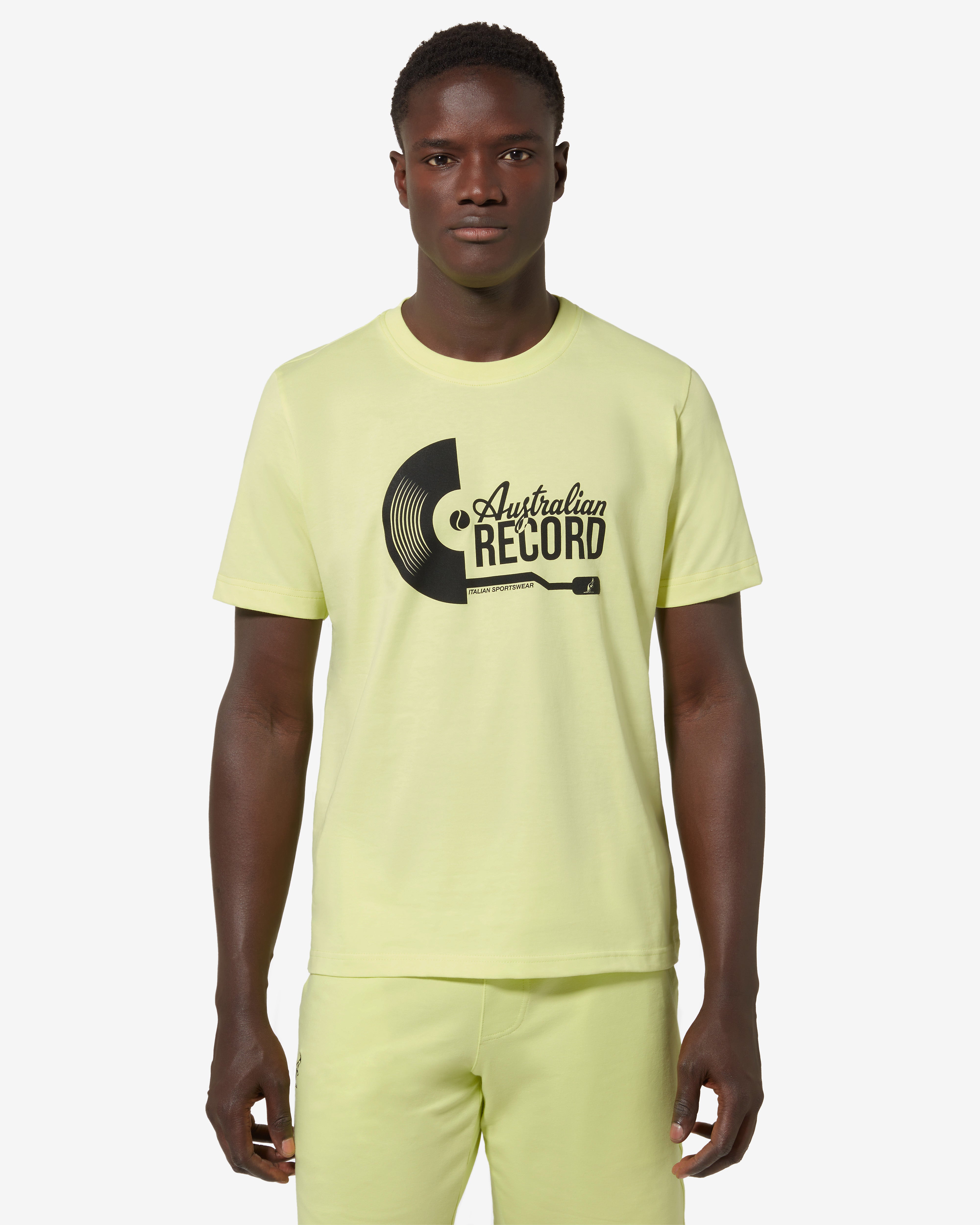 australian-record-t-shirt-in-cotone-regular-fit image 1