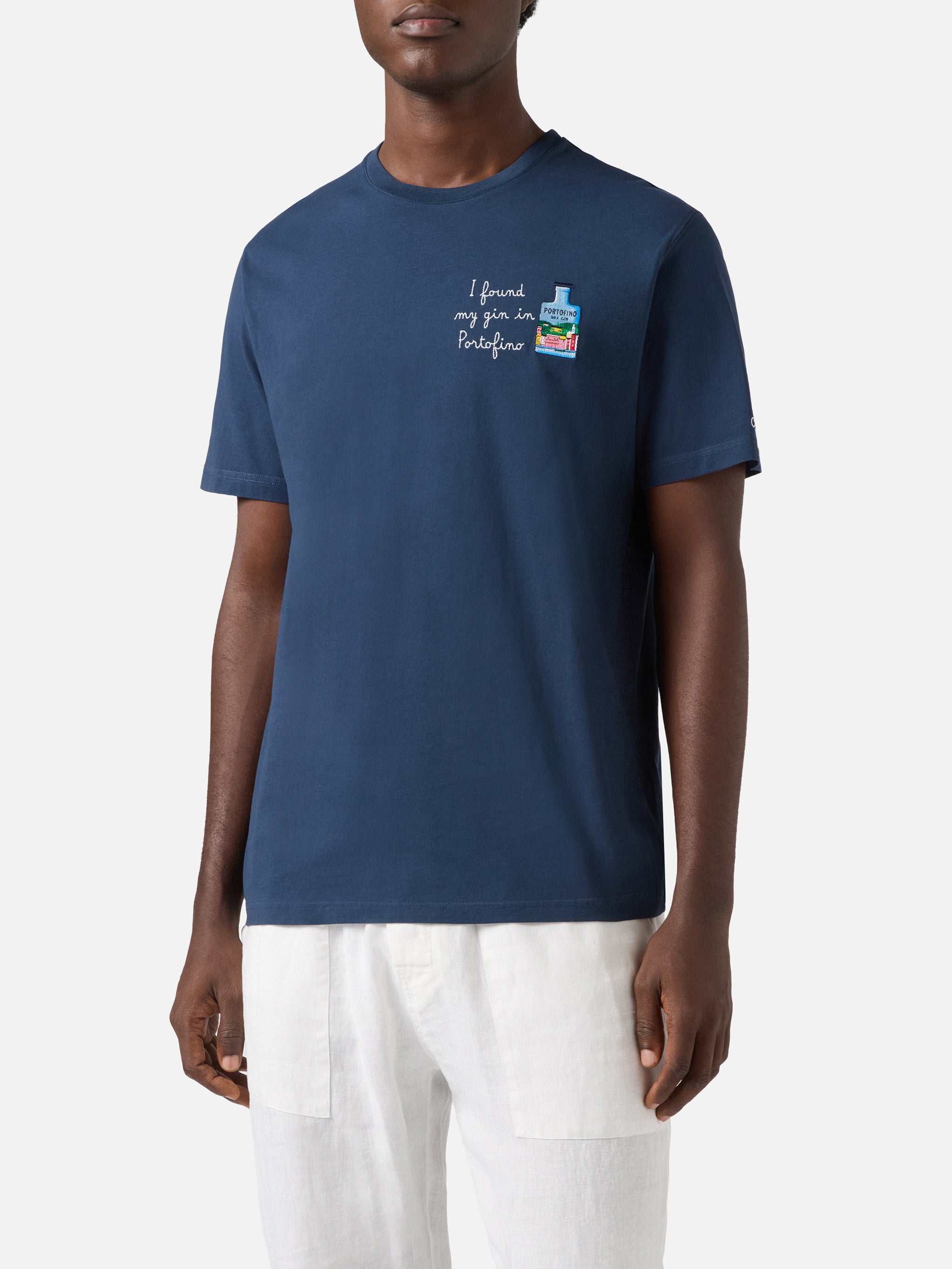 mc2-saint-barth-portofino-t-shirt-blu-uomo-i-found-my-gin-in-portofino-special-e image 3