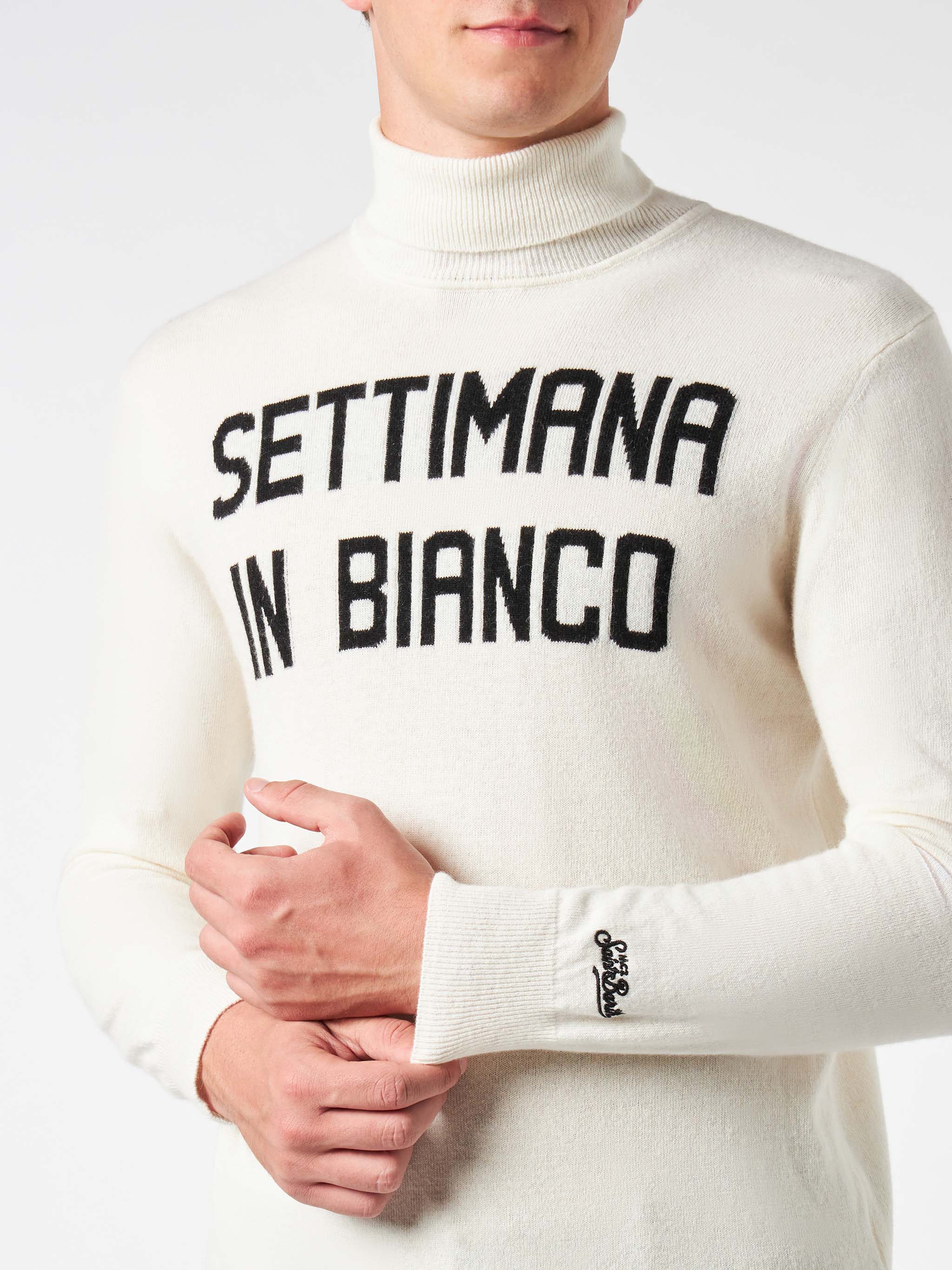 mc2-saint-barth-dolcevita-uomo-settimana-in-bianco-jacquard-bianco image 3