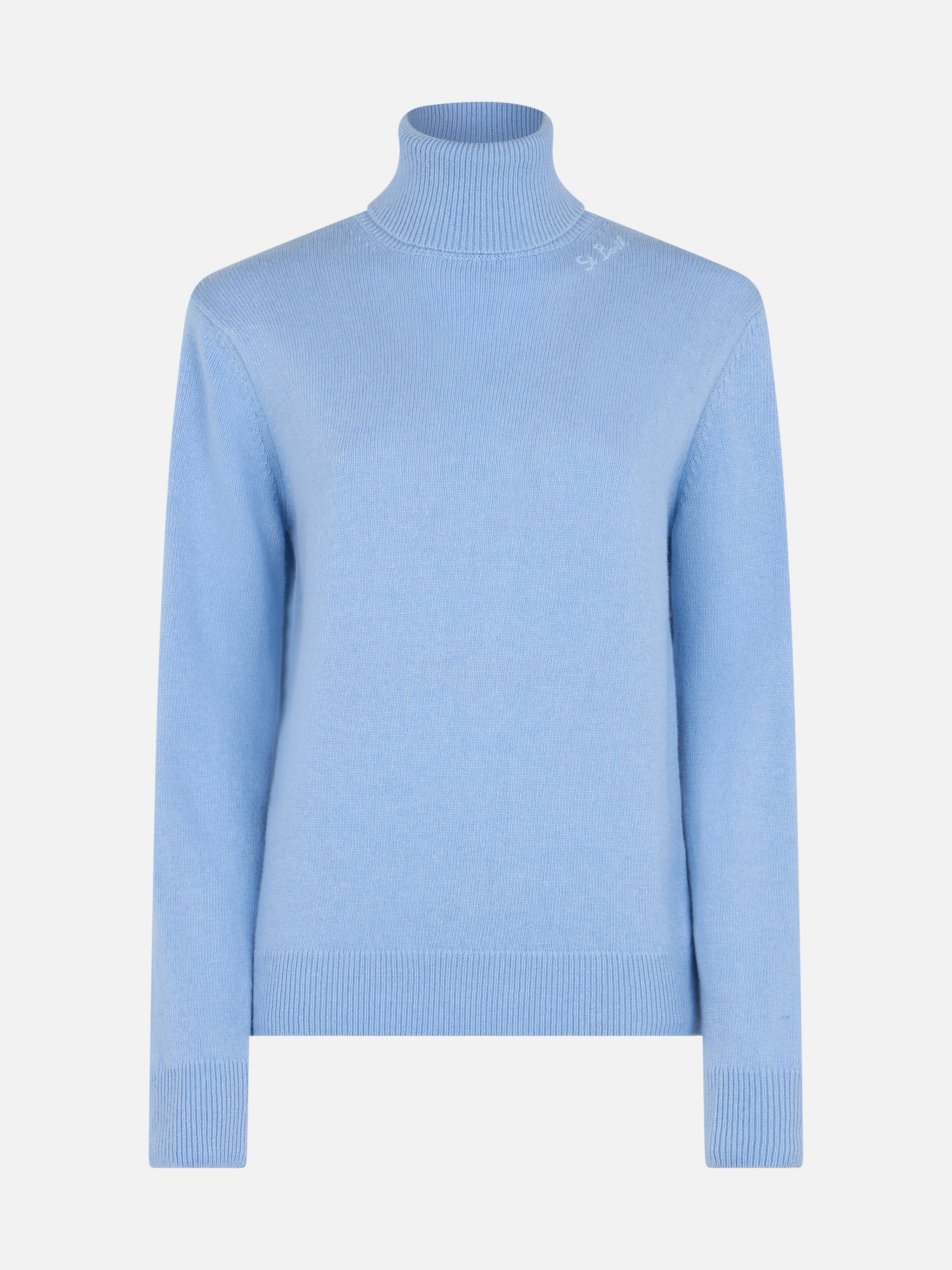 mc2-saint-barth-moody-dolcevita-donna-in-misto-cashmere-azzurro image 4