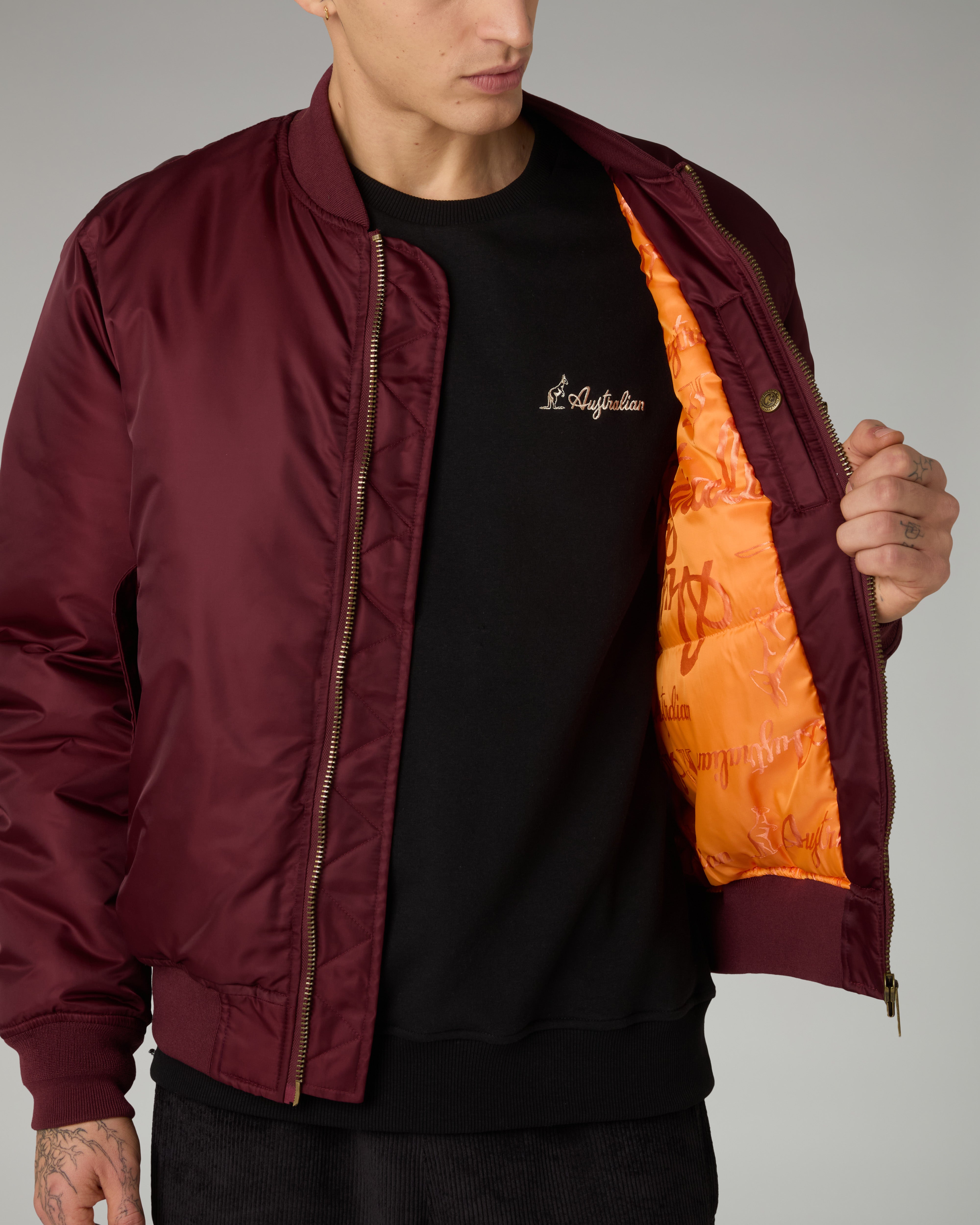 australian-archive-bomber-jacket-giubbotto-in-nylon-twill image 6