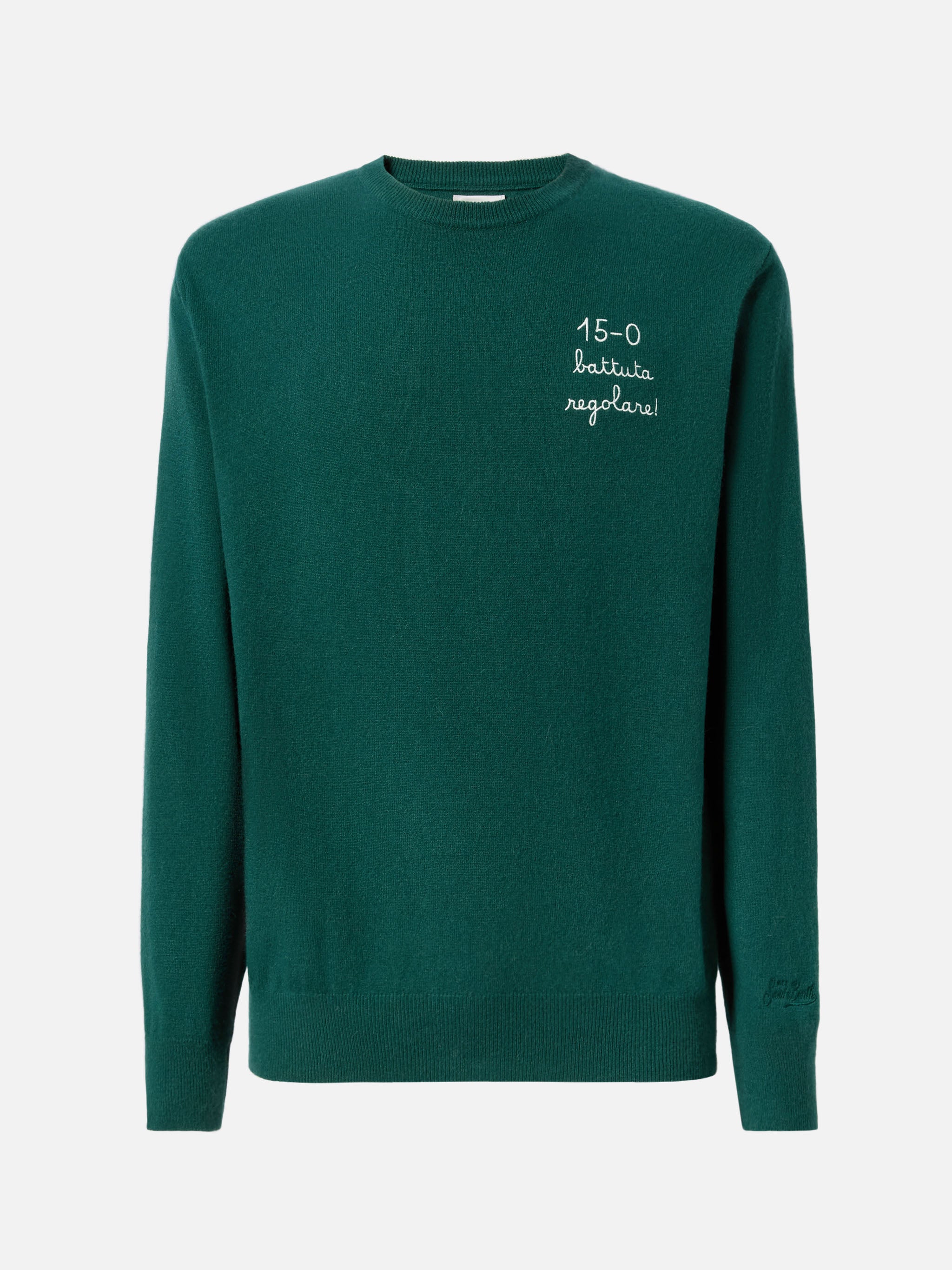 mc2-saint-barth-heron-light-maglione-uomo-verde-edizione-vacanze-di-natale image 5