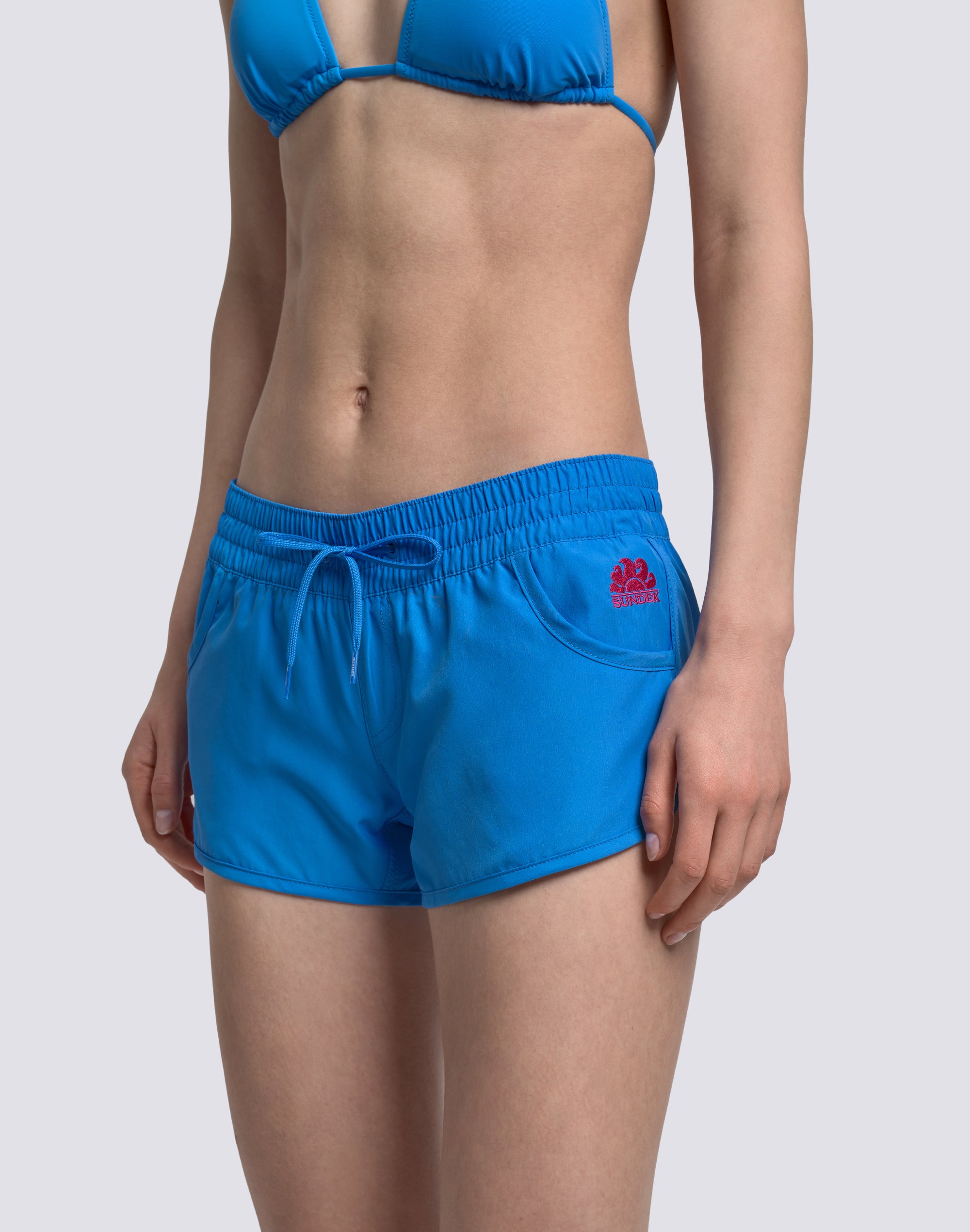 sundek-margate-pantaloncino-mare-corto-donna-in-repreve image 5