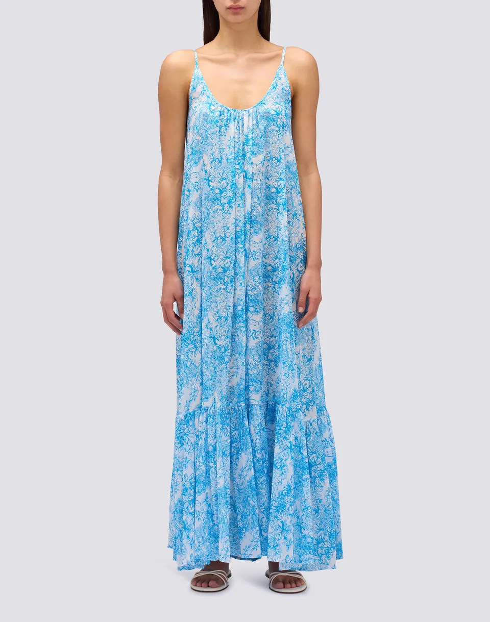 sundek-abito-lungo-donna-stampa-fleur-de-joie image 1