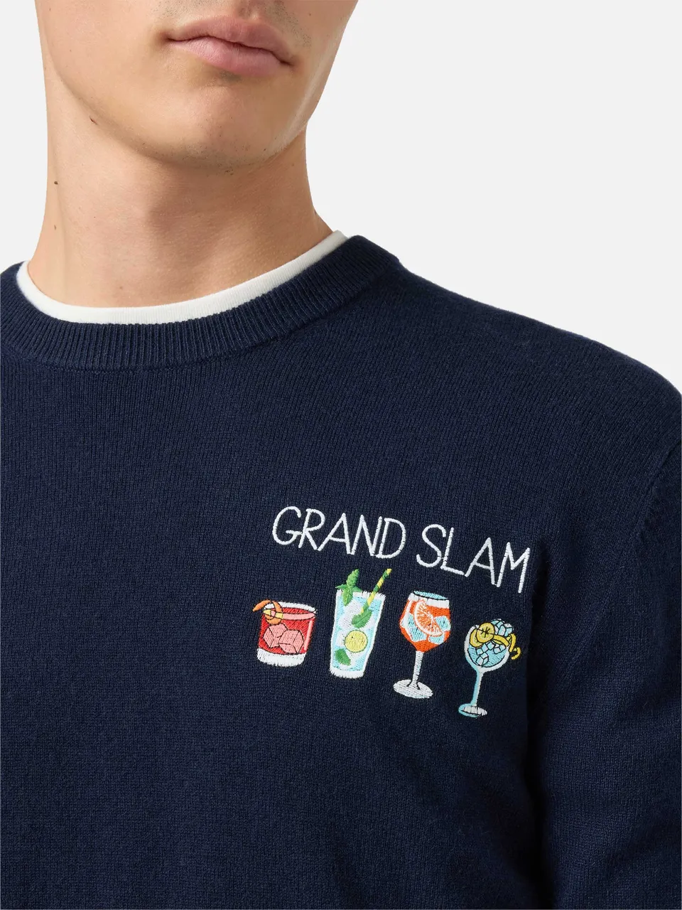 mc2-saint-barth-heron-light-maglione-uomo-blu-grand-slam-cashmere image 1