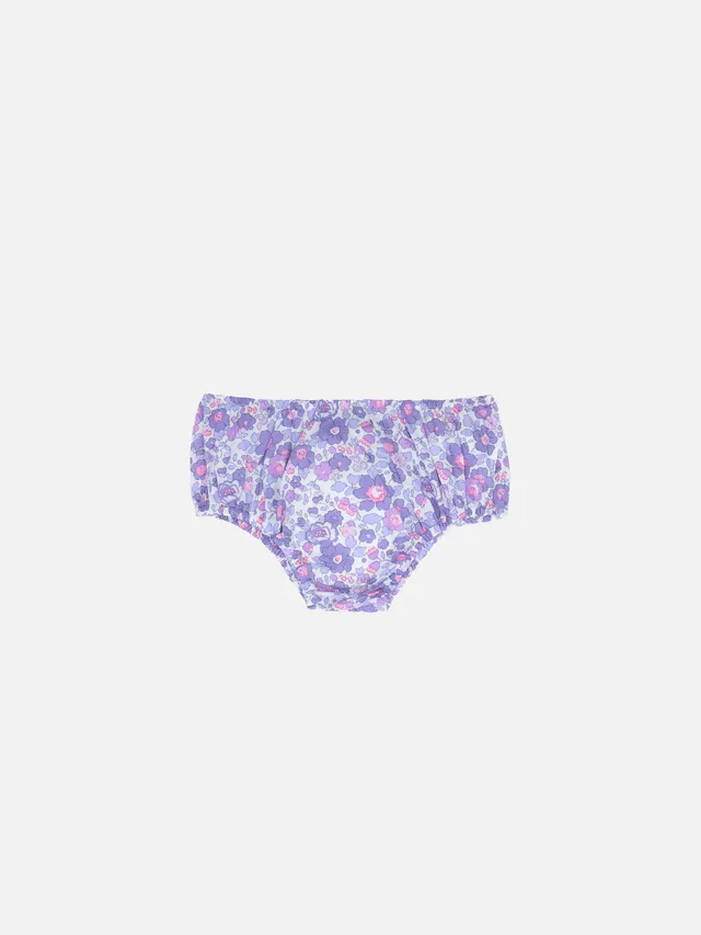 mc2-saint-barth-bloomer-pimmy-per-neonata-con-stampa-betsy-in-tessuto-liberty image 1