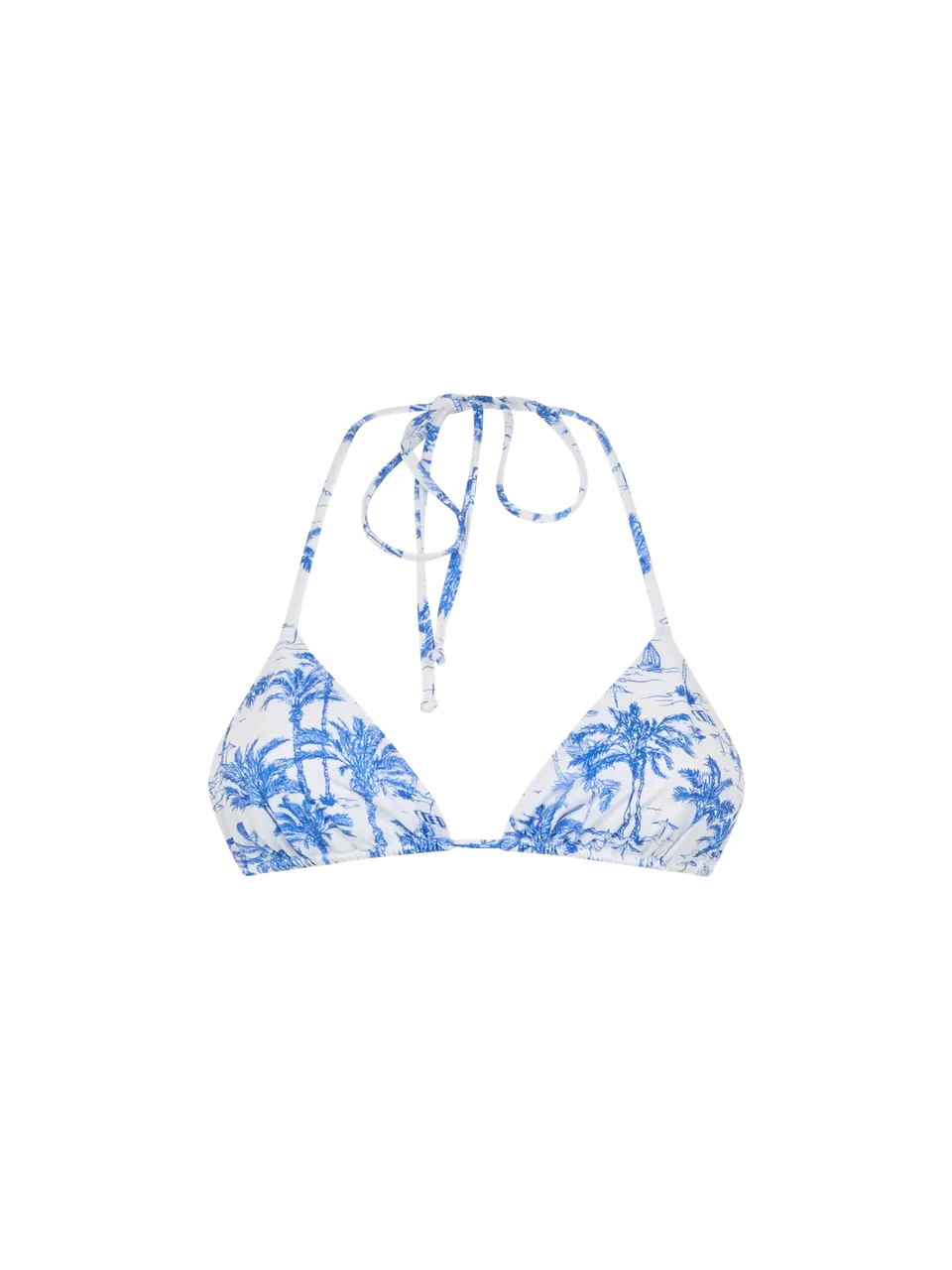 top-bikini-mc2-saint-barth-leah-triangolo-con-stampa-toile-de-jouy image 1
