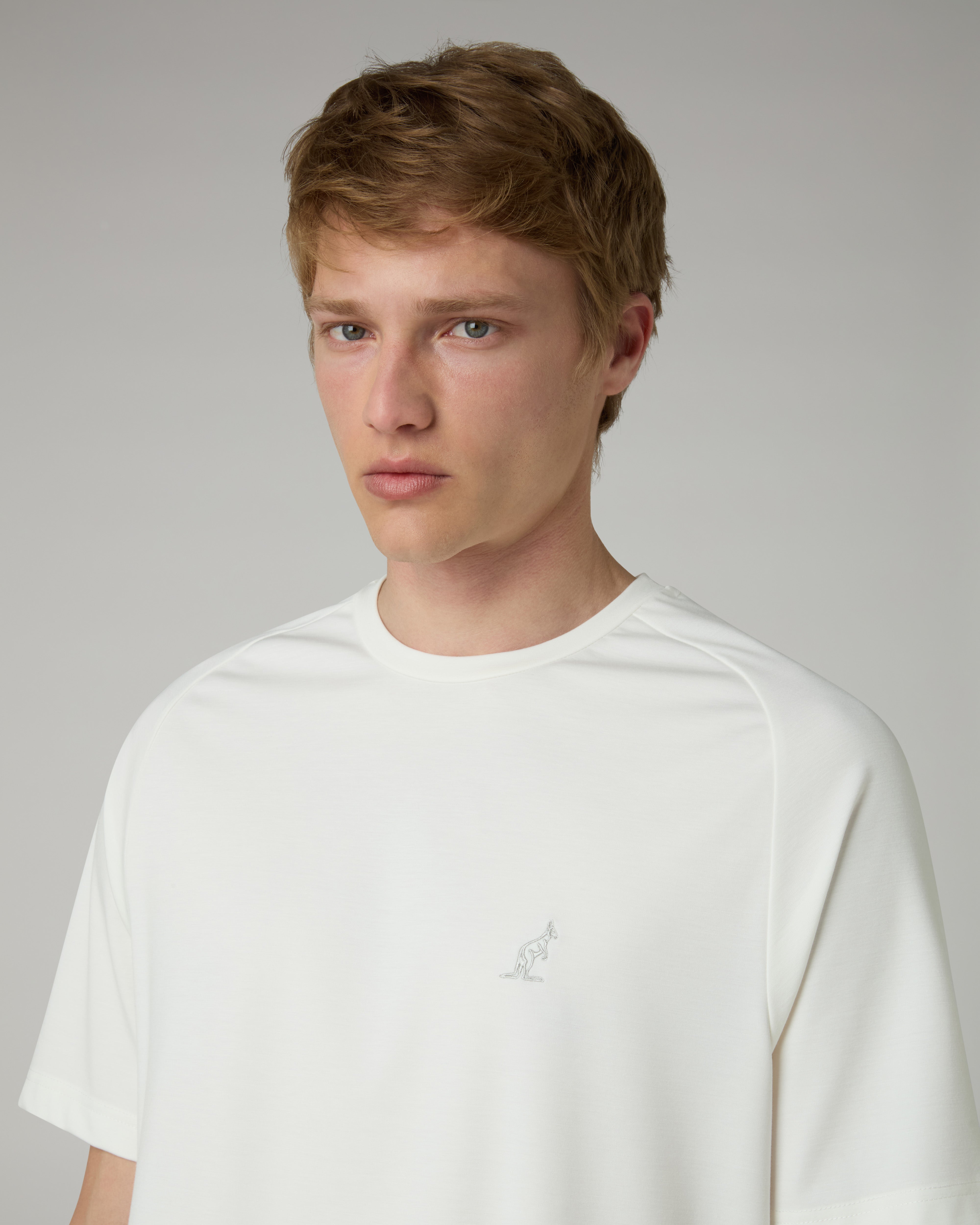 australian-poison-t-shirt-maglia-latte-flow-regular-fit image 4