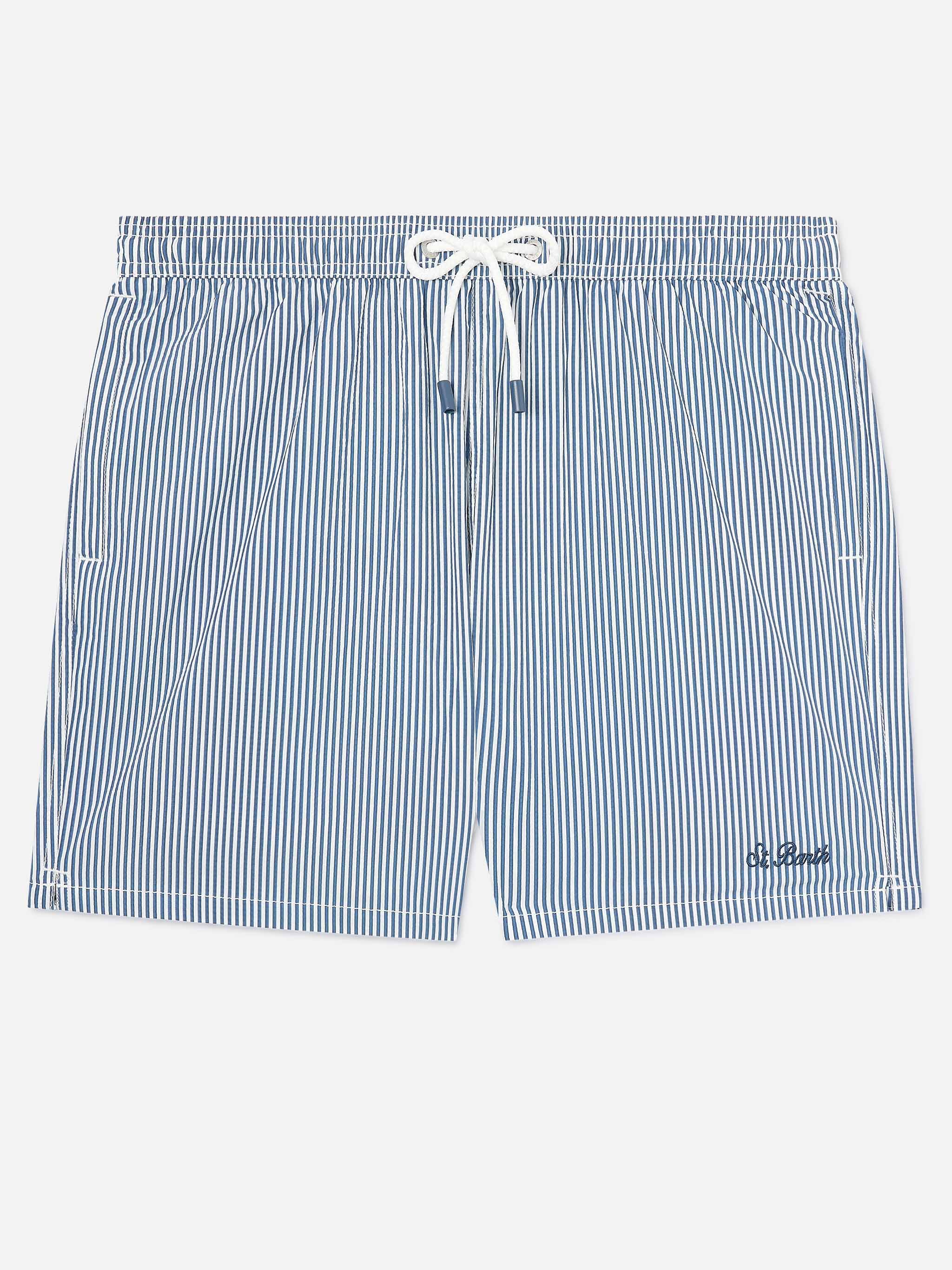 mc2-saint-barth-patmos-costume-mare-uomo-in-seersucker-rigato-blu-navy-e-bianco image 1