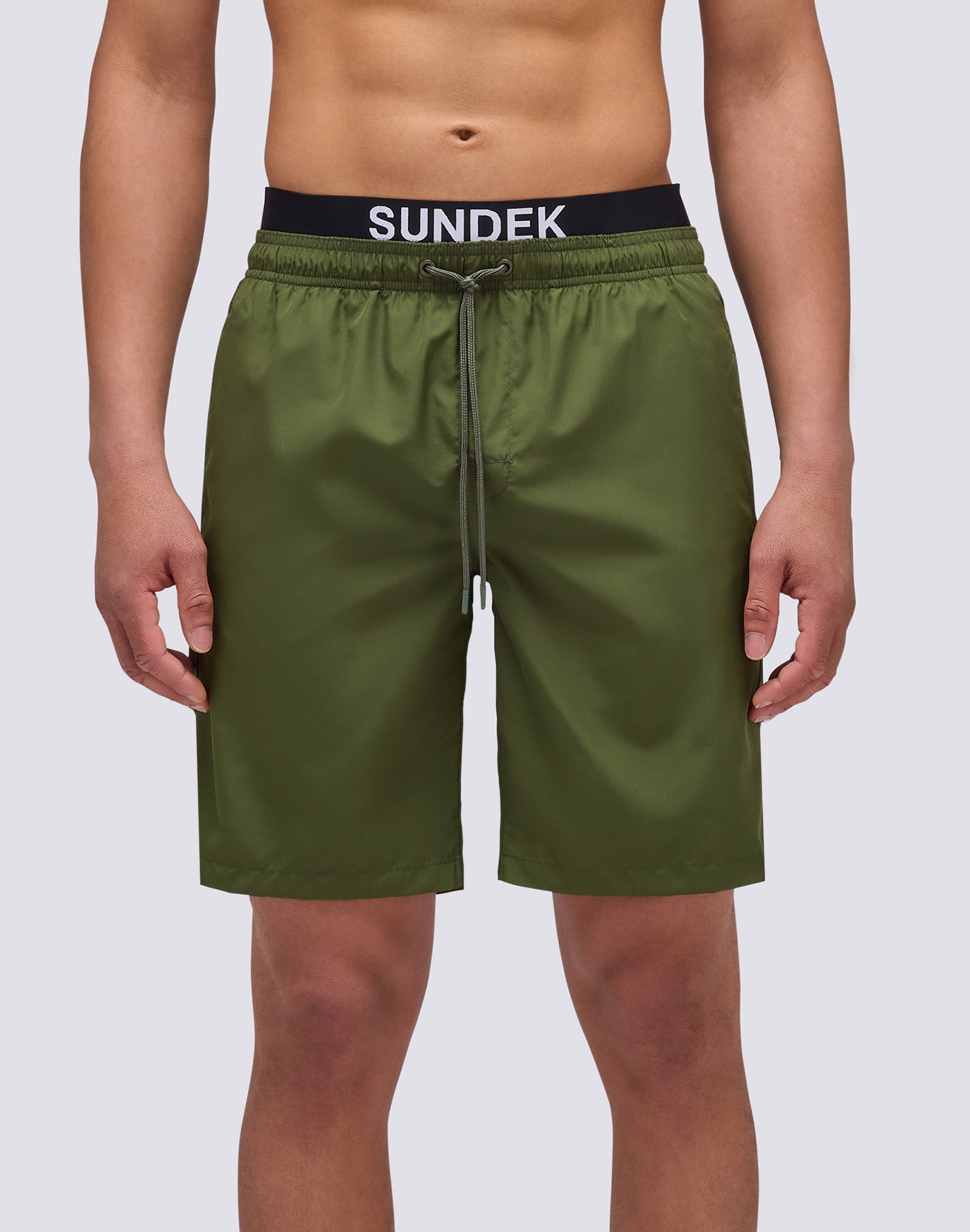 sundek-iconic-costume-da-bagno-uomo-lungo-vita-elasticata-elastico-logo image 1
