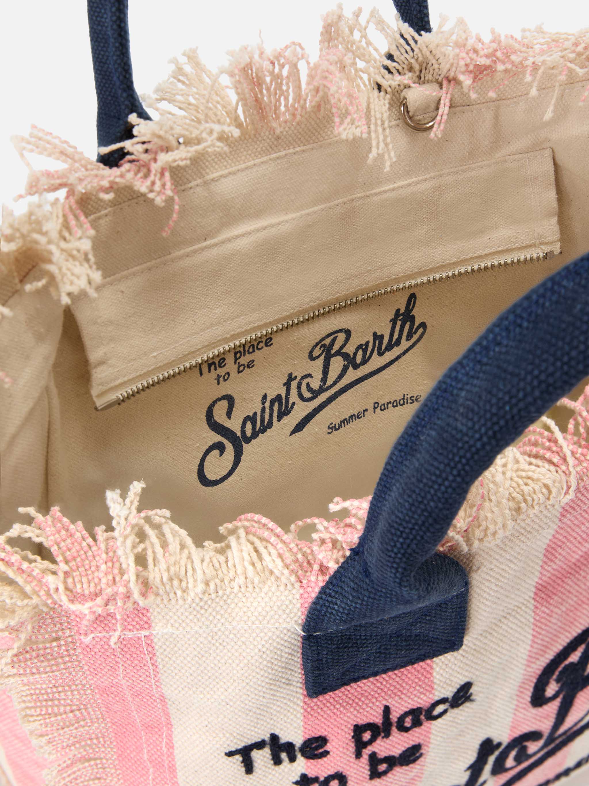 mc2-saint-barth-colette-col0001-borsa-canvas-a-righe-rosa-con-frange image 4