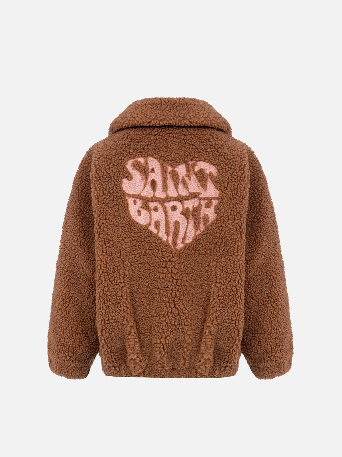 mc2-saint-barth-giacca-abel-bambina-bomber-sherpa-beige image 1