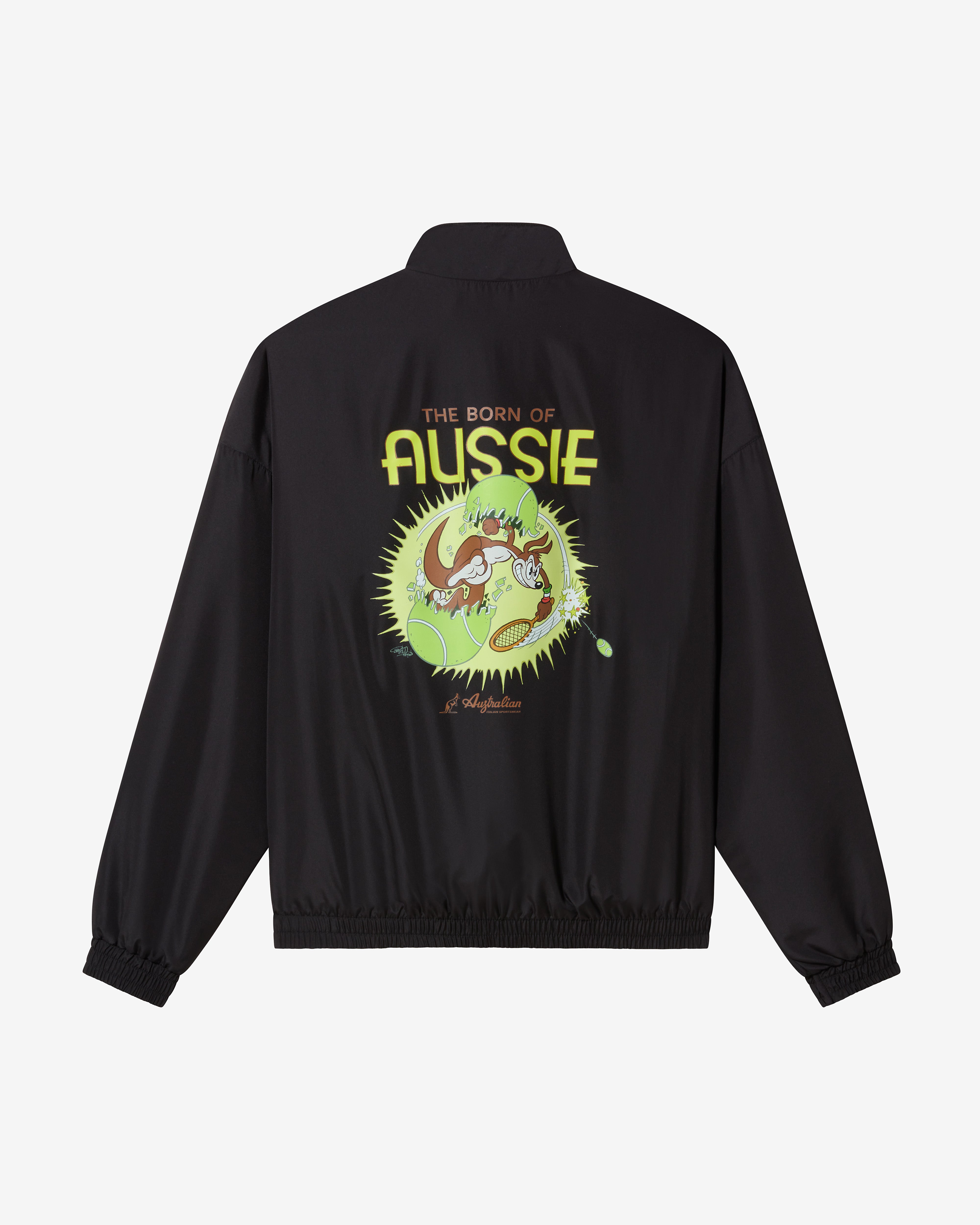 australian-aussie-track-jacket-shawn-dickinson-nera-giacca-full-zip image 6