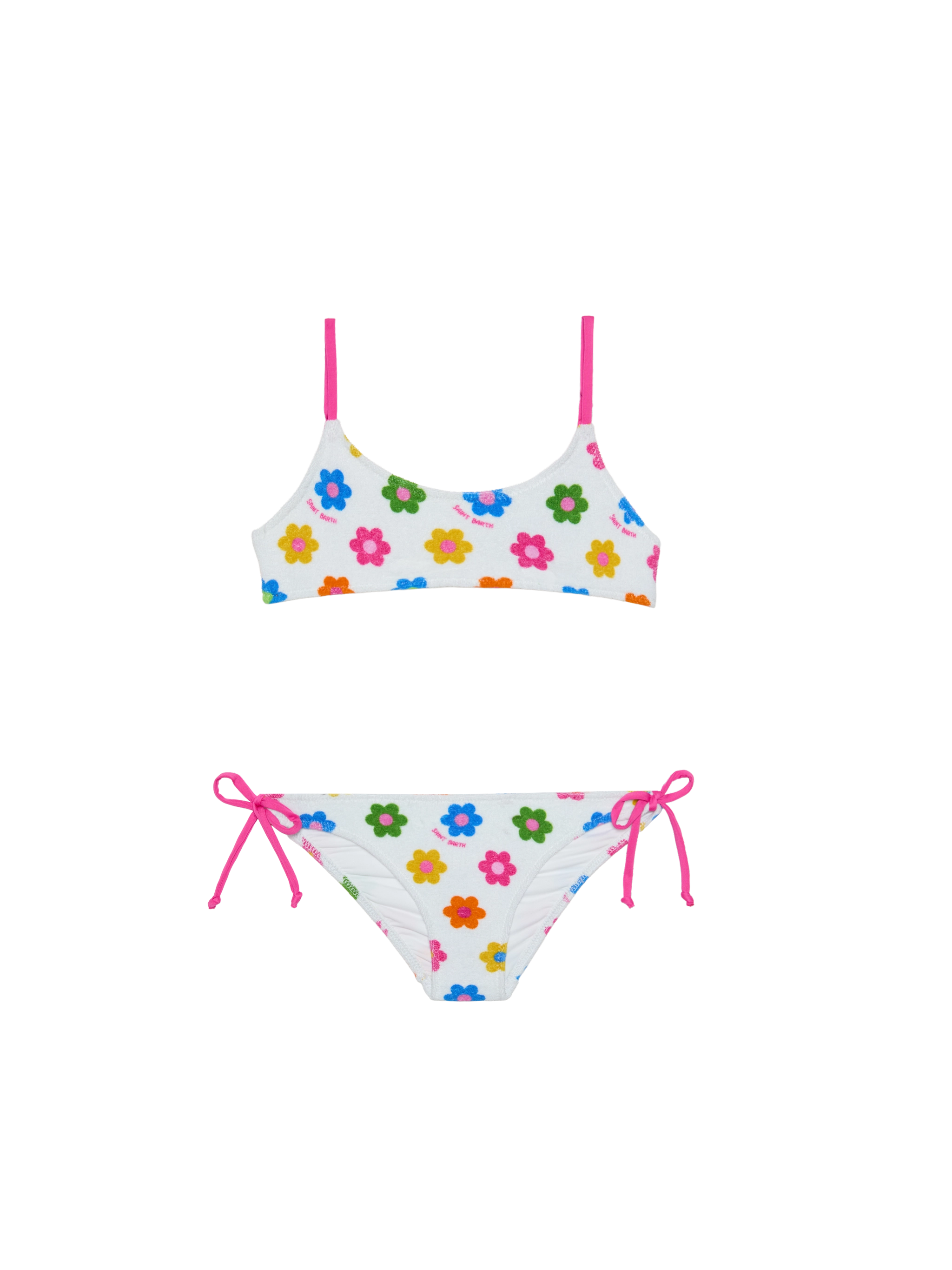 mc2-saint-barth-marielle-bikini-bralette-bambina-margherite-multicolor image 1