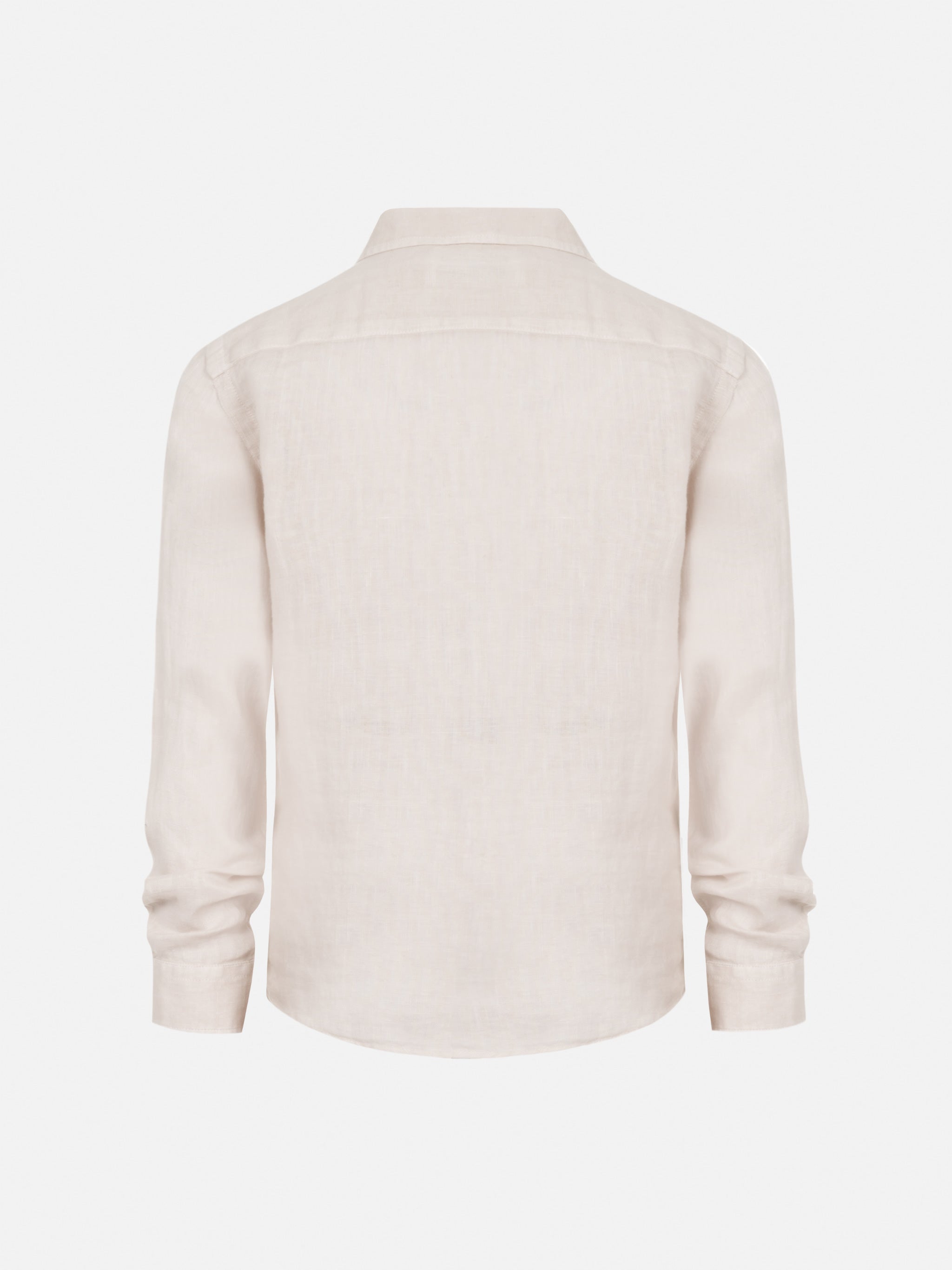 mc2-saint-barth-agnes-camicia-bambino-in-lino-bianco-panna image 2