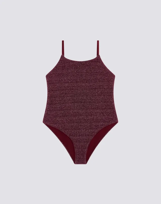 sundek-lurex-costume-intero-bambina-scintillante-coordinato-mamma image 1