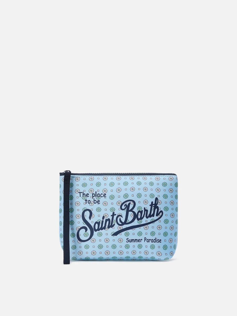 mc2-saint-barth-aline-pochette-in-scuba-azzurra-a-fiori-all-over image 1
