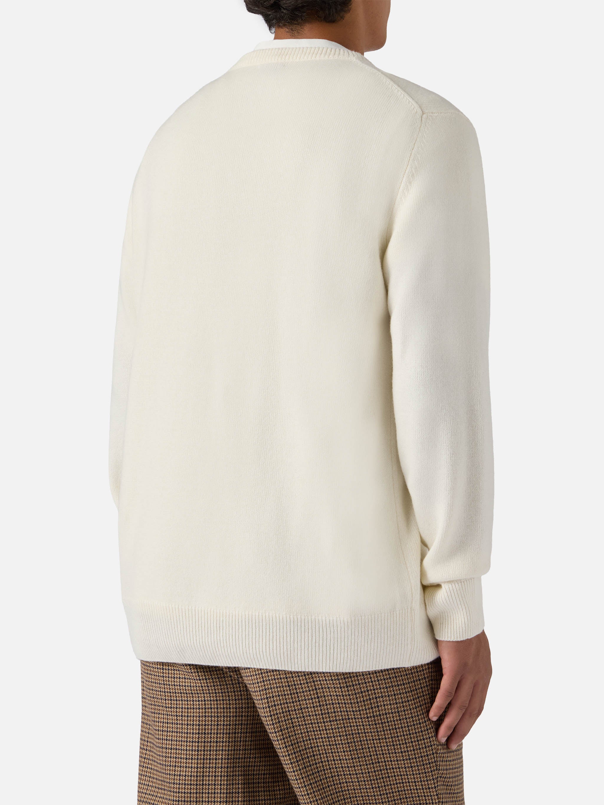 mc2-saint-barth-heron-girocollo-uomo-bianco-jacquard-vacanze-di-natale-special-e image 3