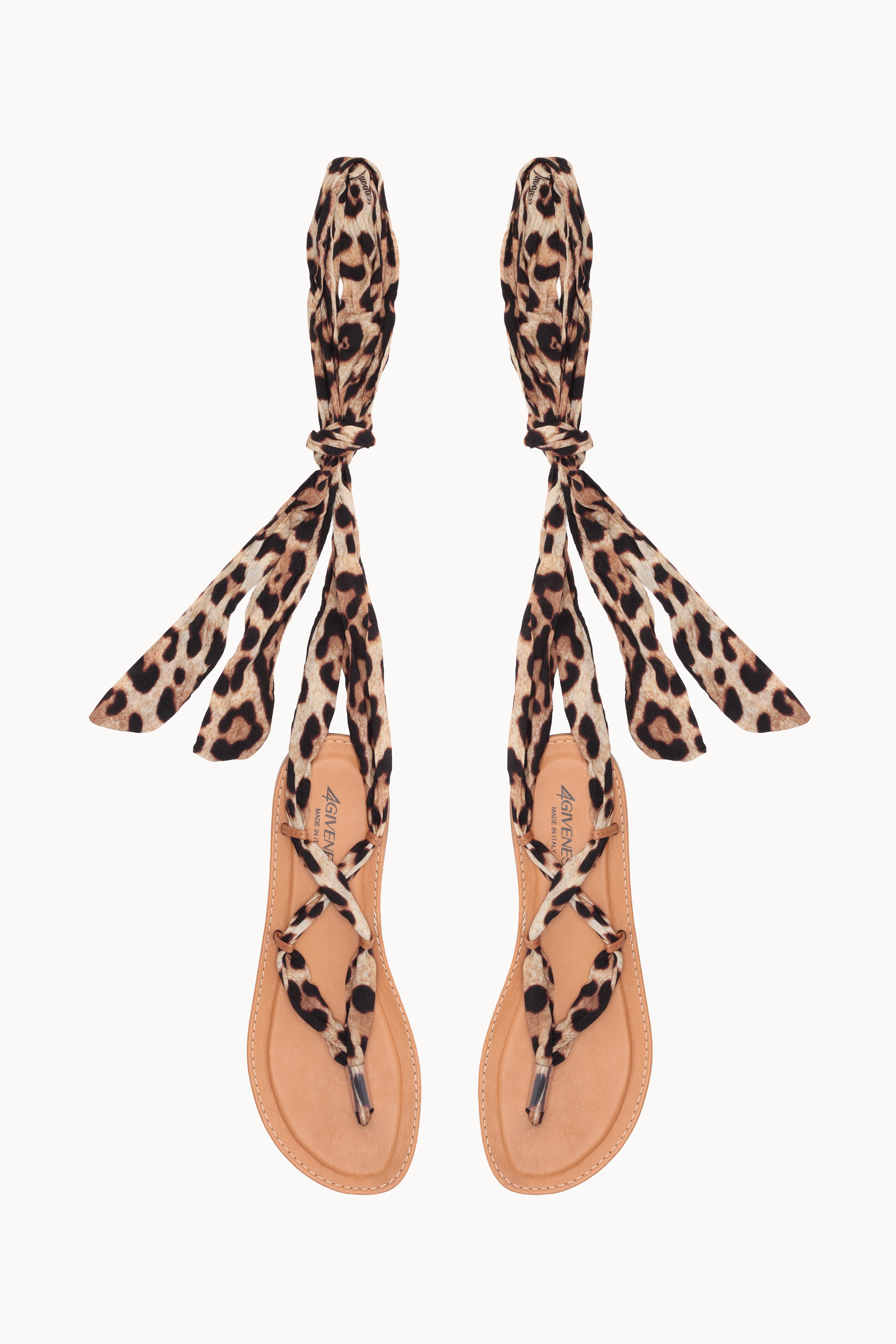 4giveness-sandalo-infradito-donna-foulard-incrocio-fantasia image 1