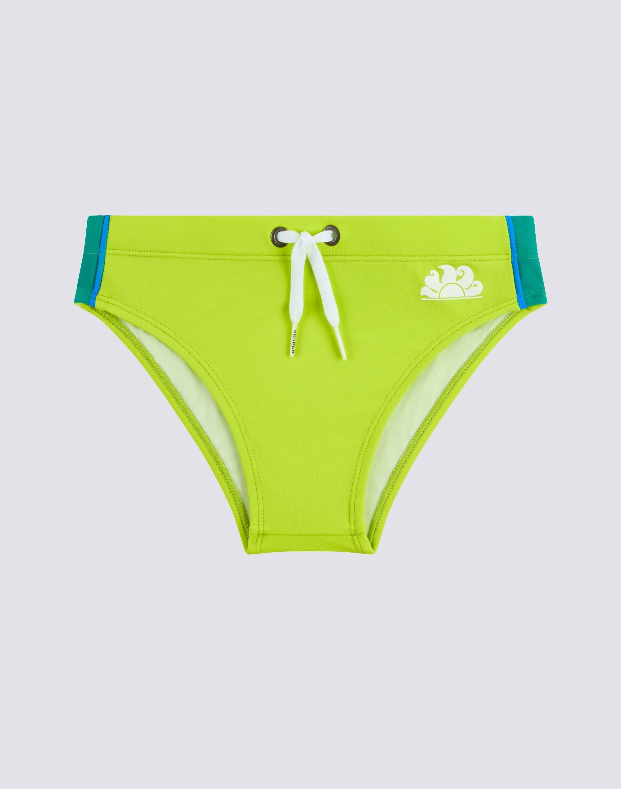 sundek-slip-mare-bambino-in-econyl-con-arcobaleno-laterale image 1