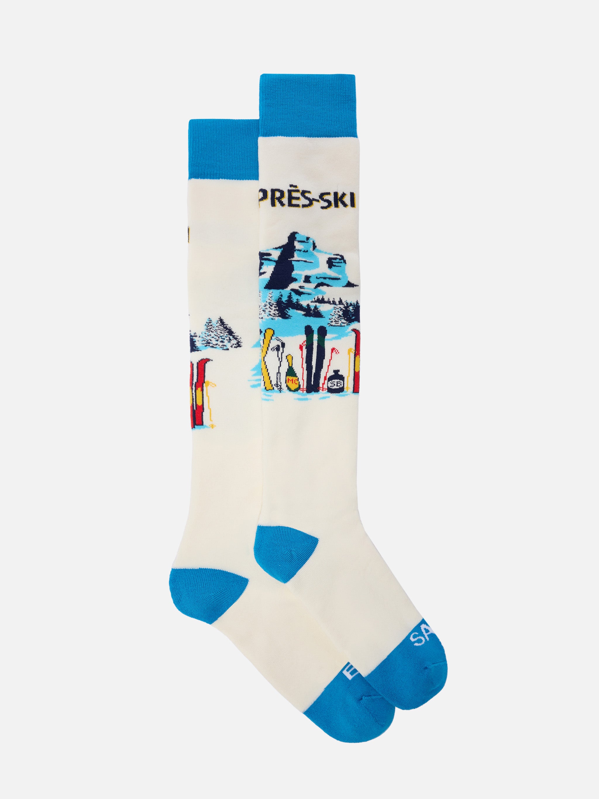 mc2-saint-barth-sox-tech-calze-cotone-jacquard-apr-s-ski image 1