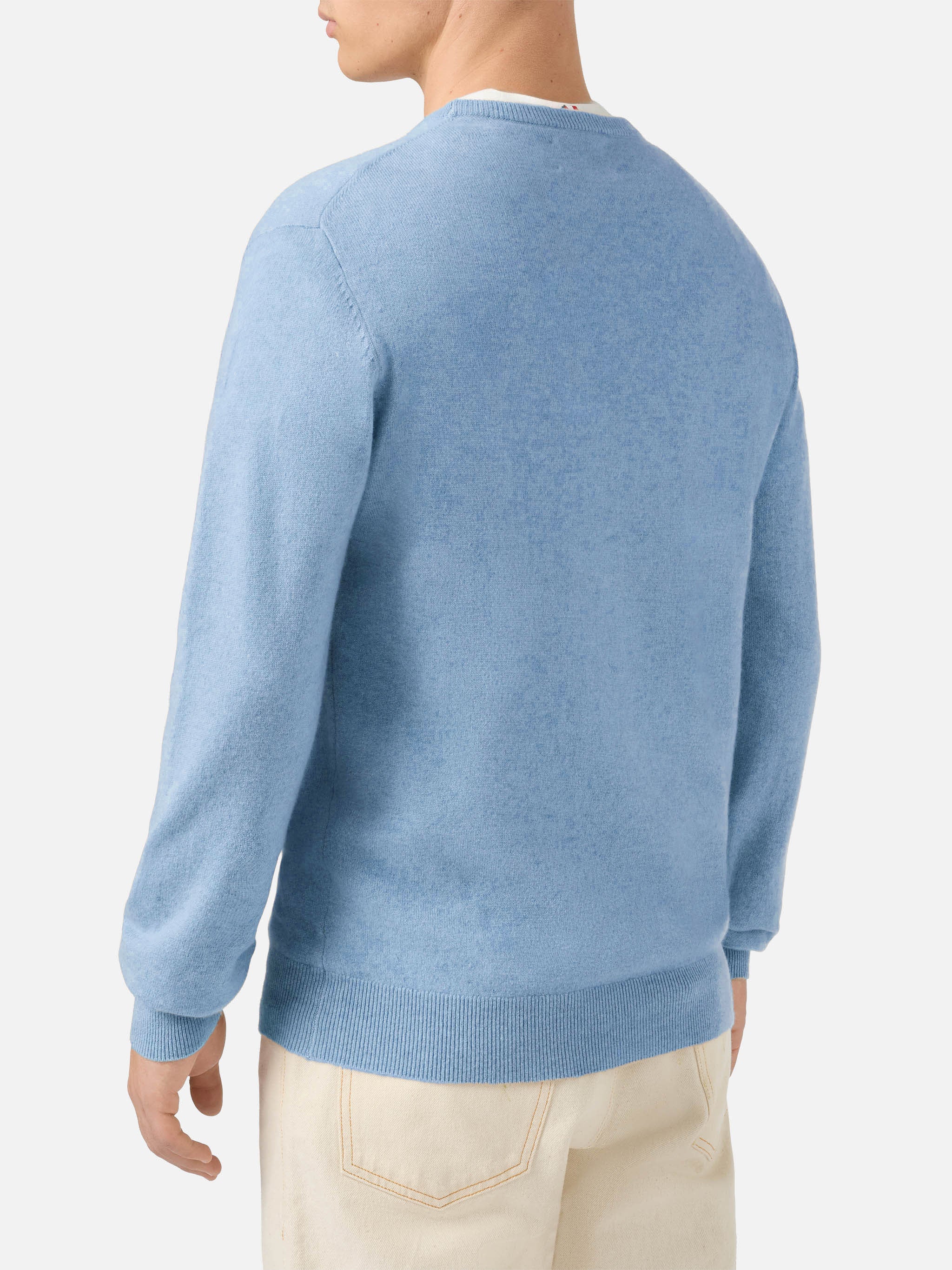 mc2-saint-barth-maglione-regent-100-cashmere-azzurro-girocollo-uomo image 3