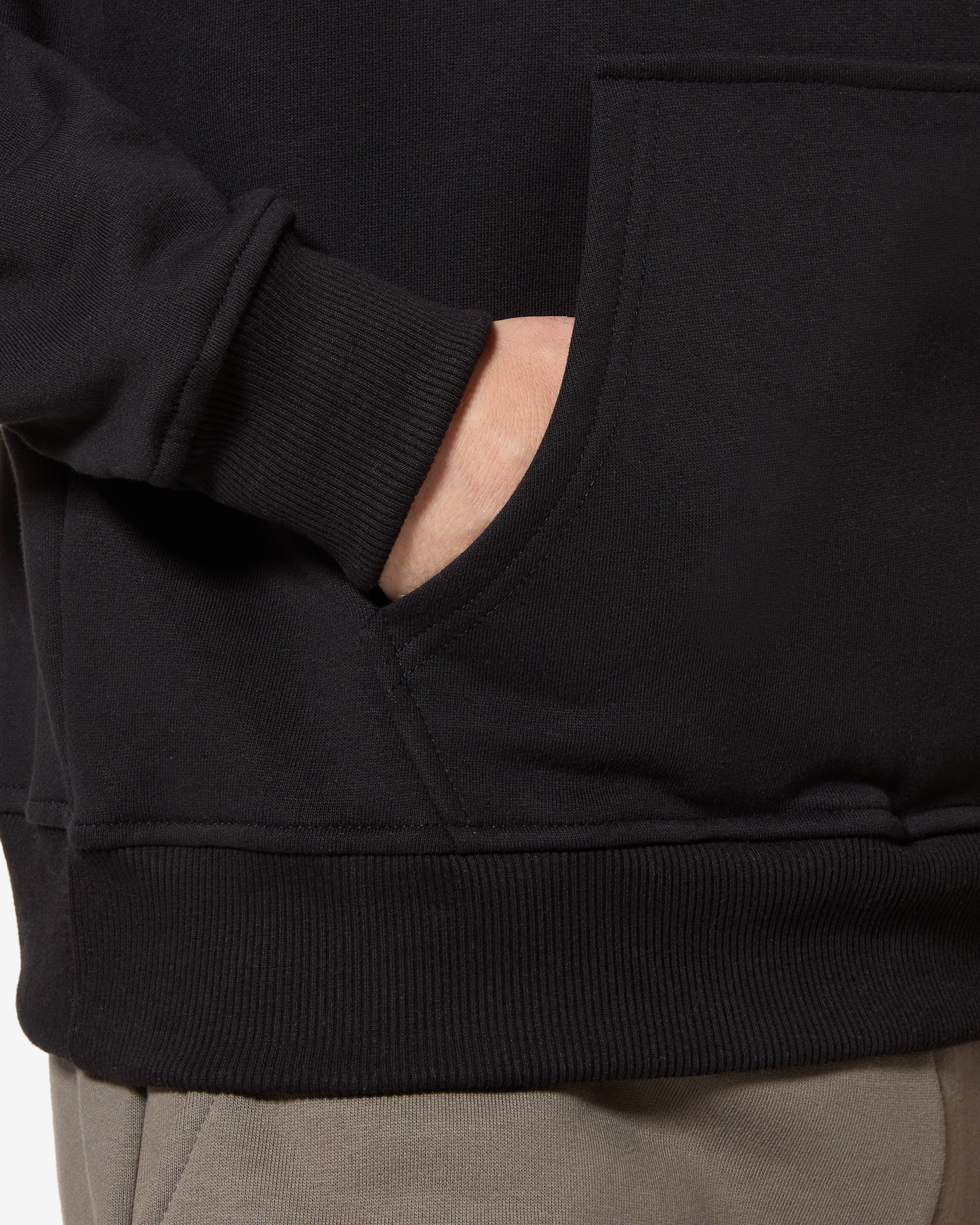 australian-type-hoodie-archive-felpa-con-cappuccio-nera image 5