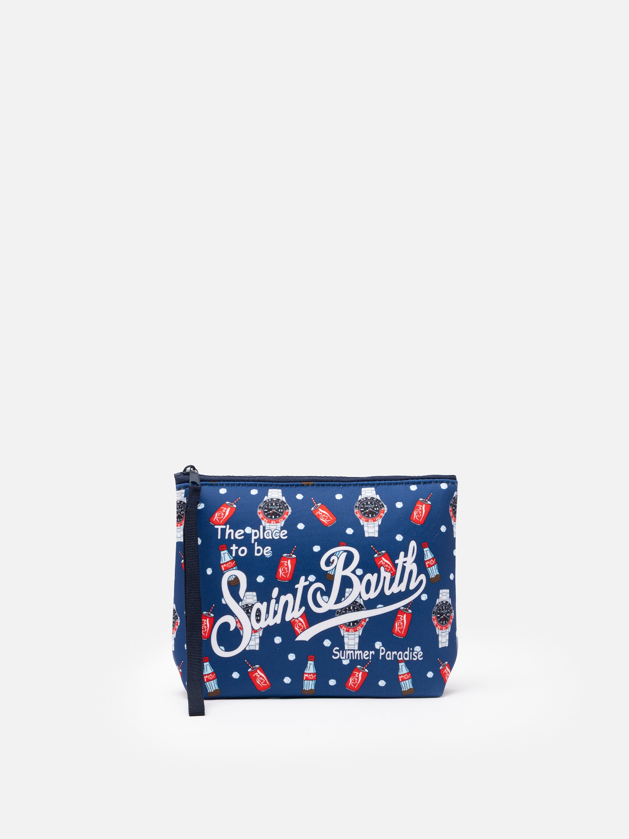 mc2-saint-barth-aline-alin001-pochette-scuba-stampa-orologi-blu-navy image 1
