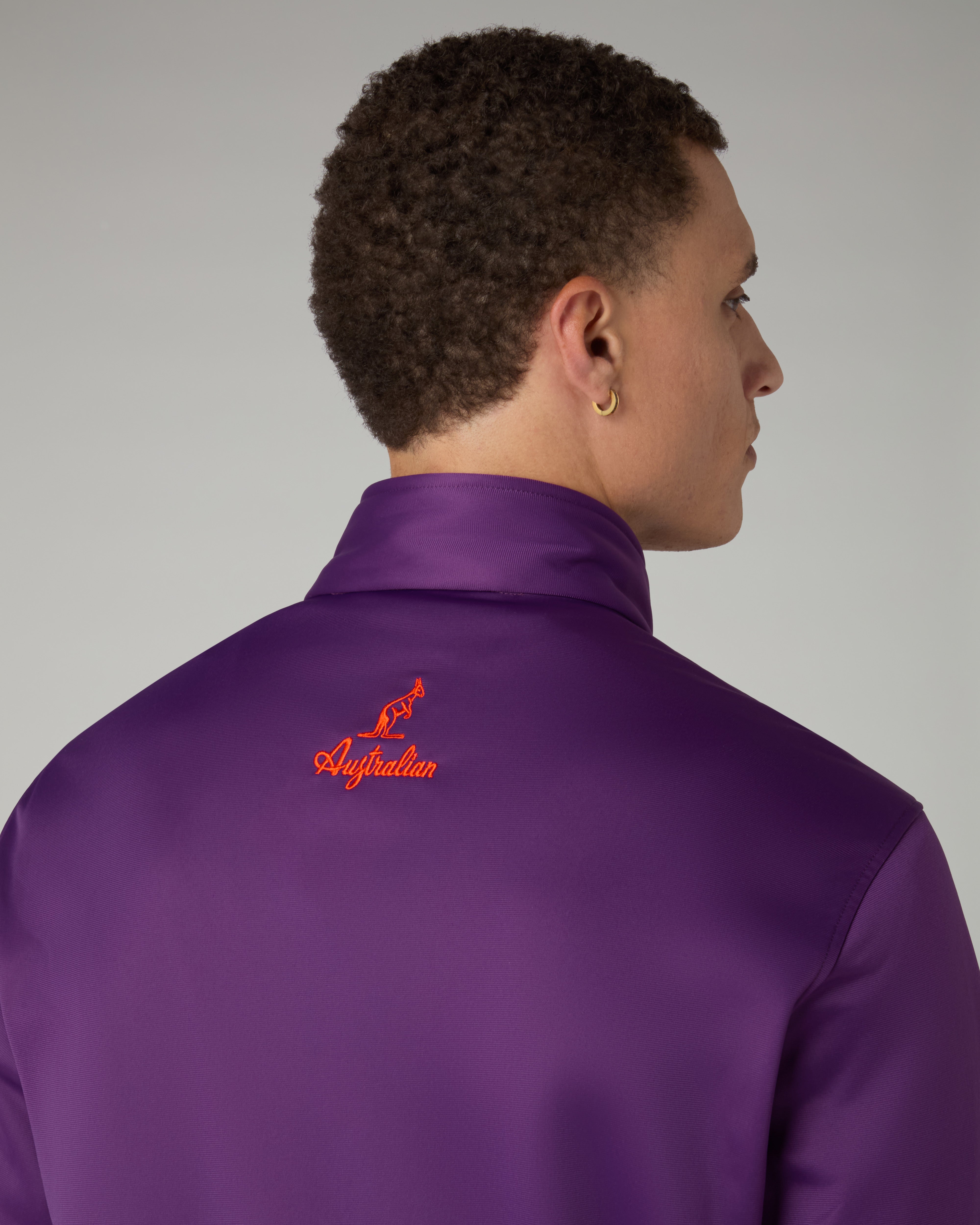 australian-nebula-tape-track-jacket-giacca-in-acetato-viola image 5