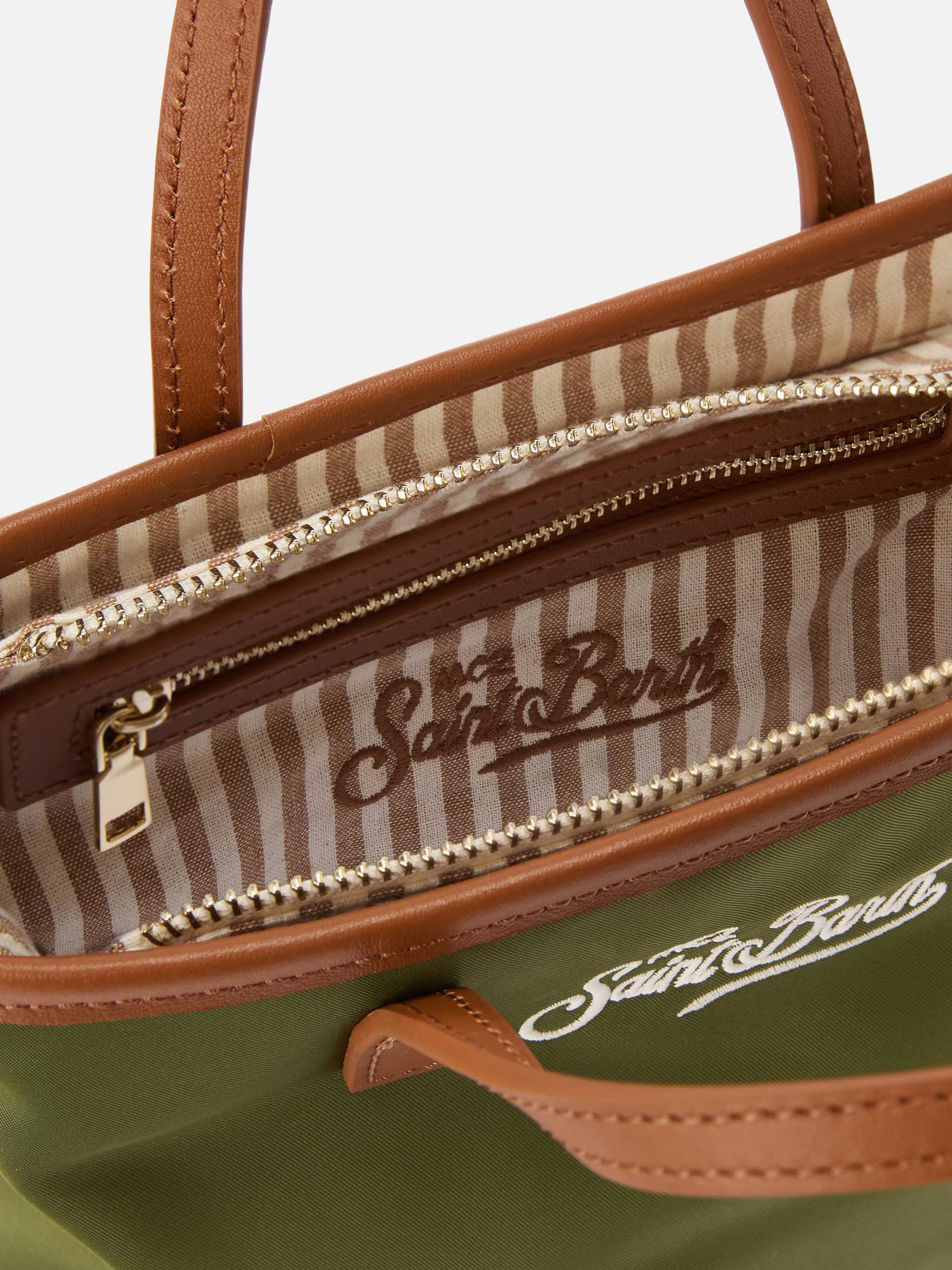 mc2-saint-barth-borsa-city-mini-in-nylon-verde-militare image 5