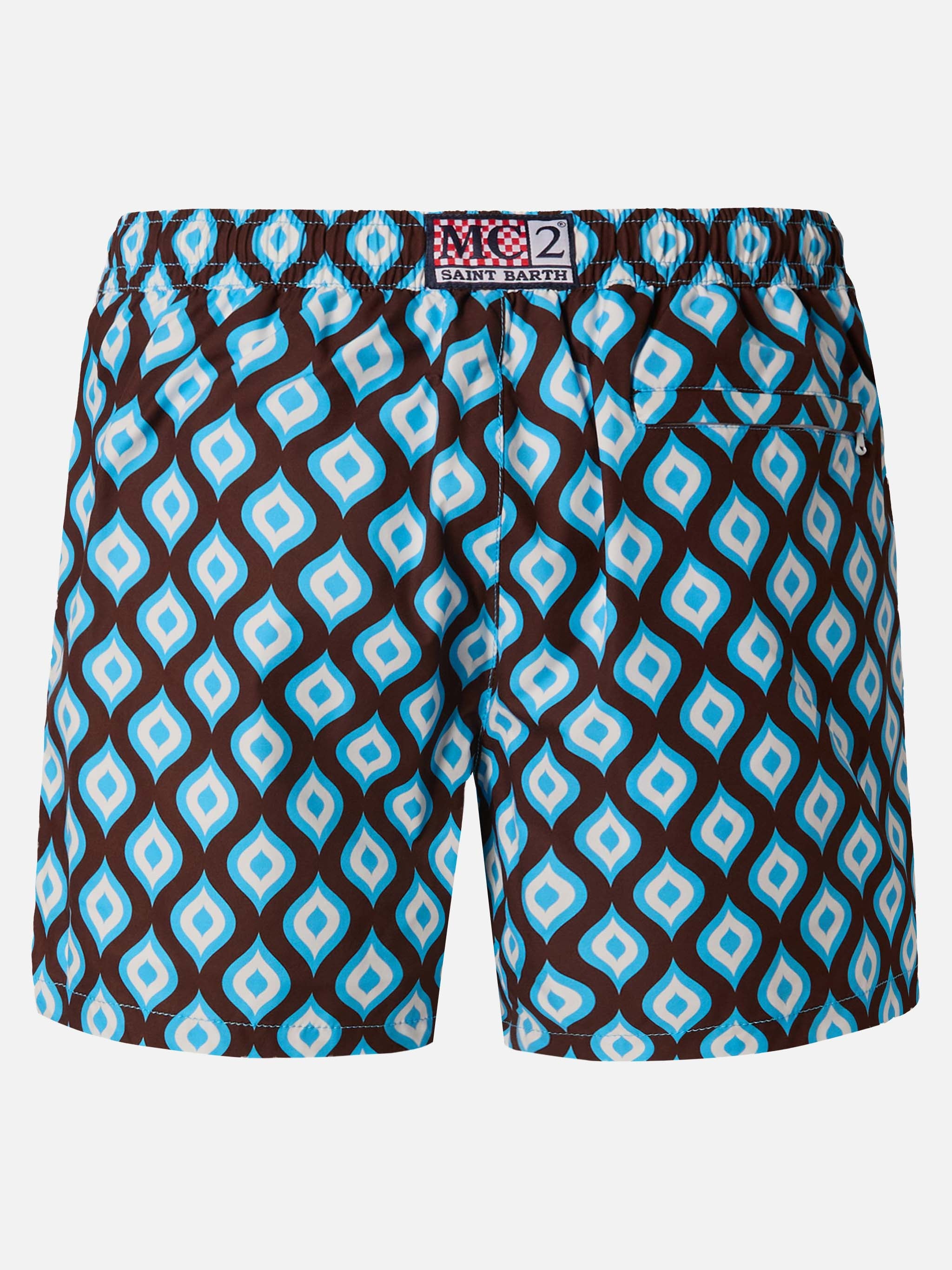 mc2-saint-barth-costume-uomo-master-marrone-stampa-geometrica-slim image 2