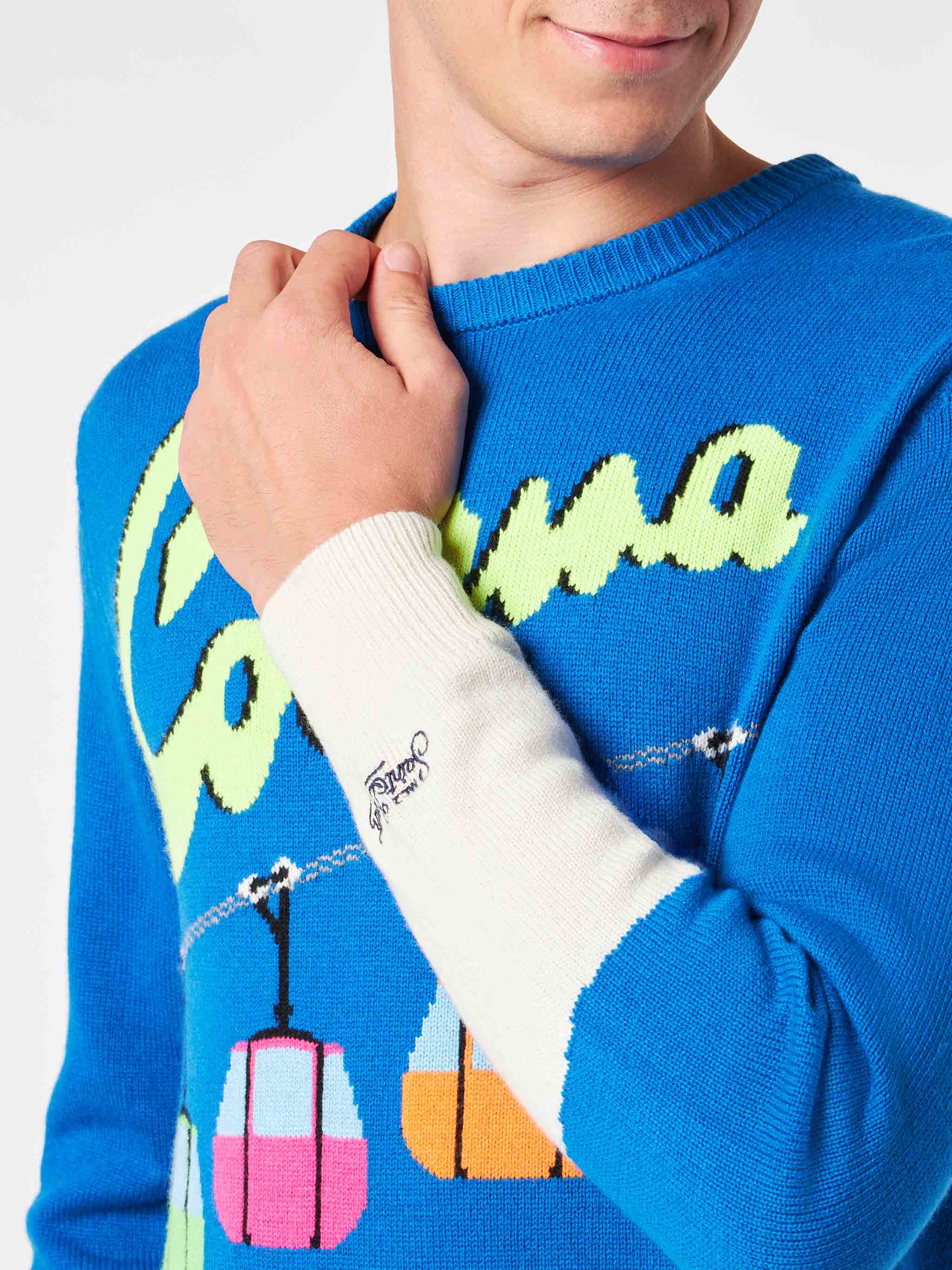 mc2-saint-barth-maglione-girocollo-heron-jacquard-courmayeur-blu-uomo image 2