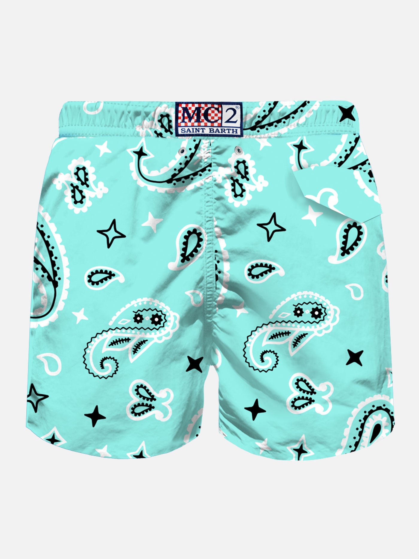 mc2-saint-barth-lighting-costume-mare-uomo-paisley-verde-acqua image 2