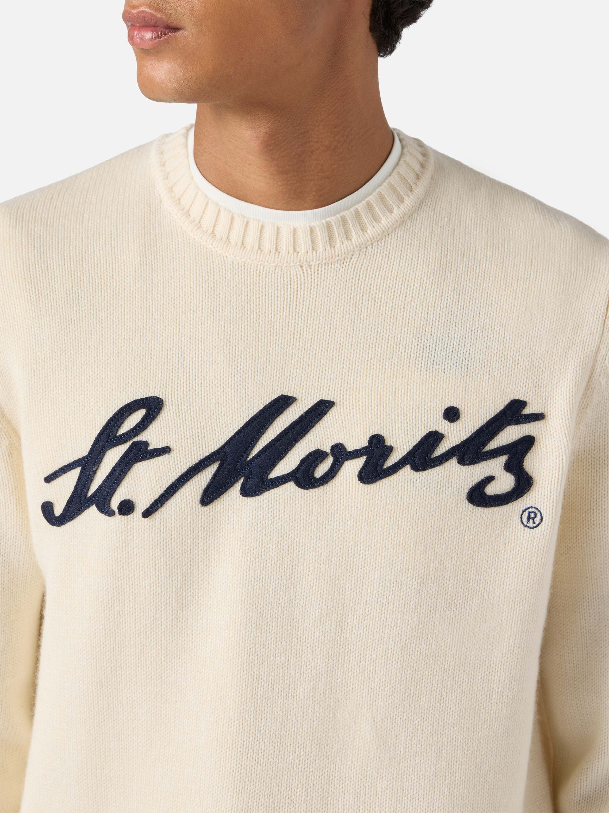 mc2-saint-barth-bombardino-light-maglione-bianco-jacquard-st-moritz-top-of-the-w image 2