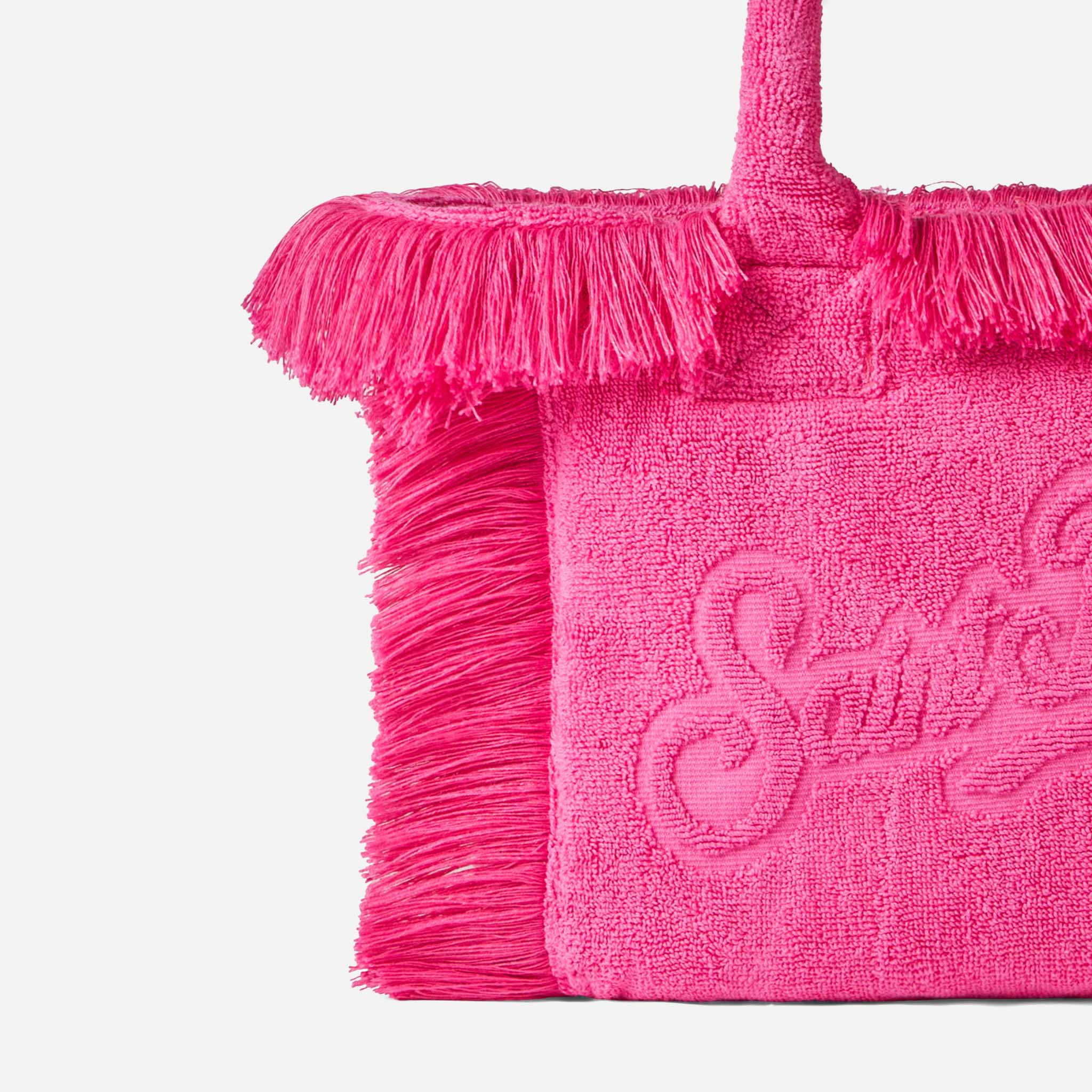 mc2-saint-barth-colette-borsa-spugna-fucsia-logo-rilievo image 2