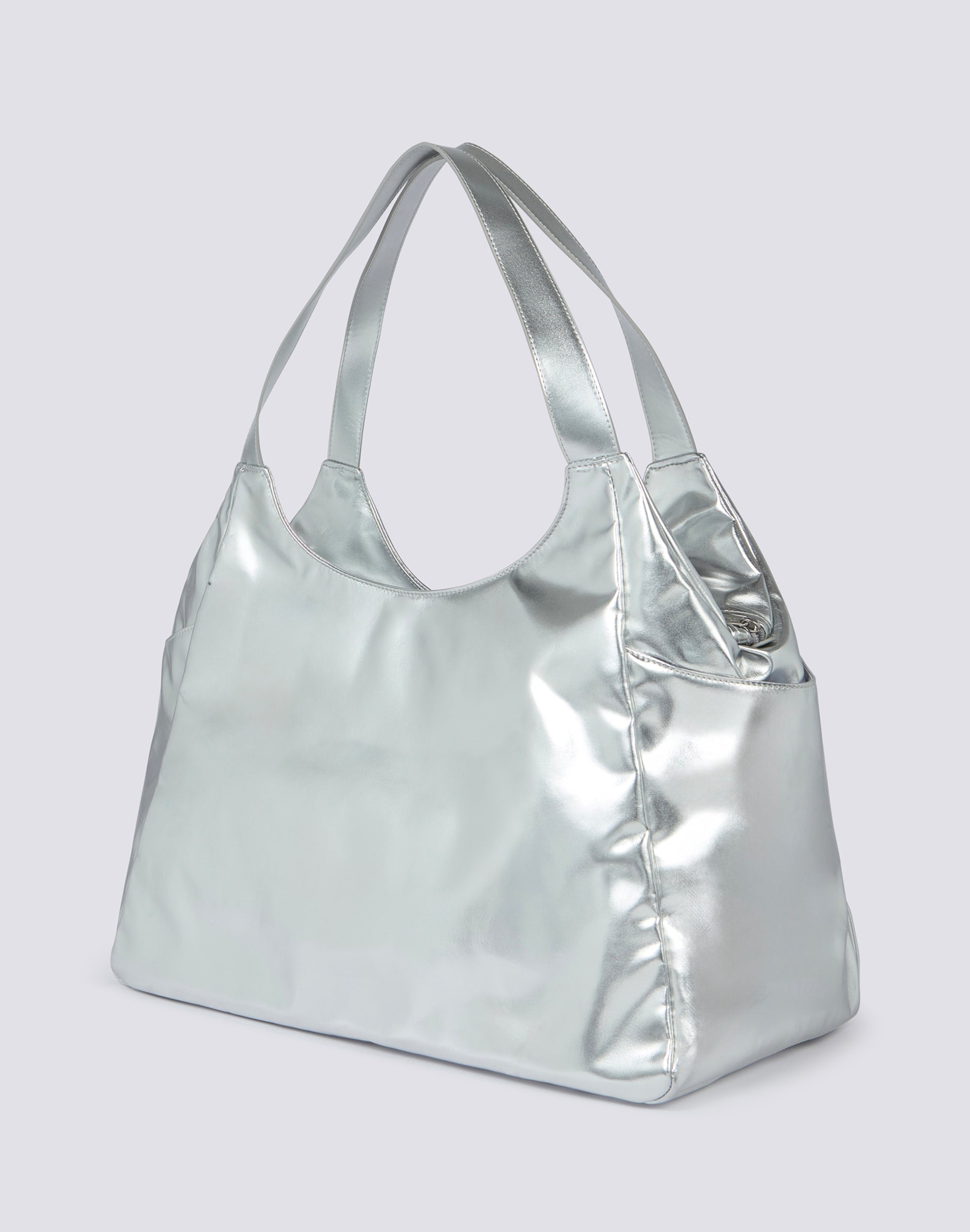 sundek-borsa-shopper-laminata-con-logo-borsa-mare-donna image 2