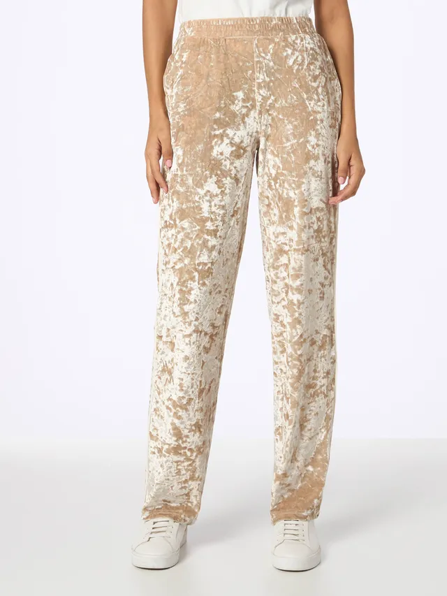mc2-saint-barth-pantaloni-yvonne-donna-beige-in-ciniglia-jogger image 1