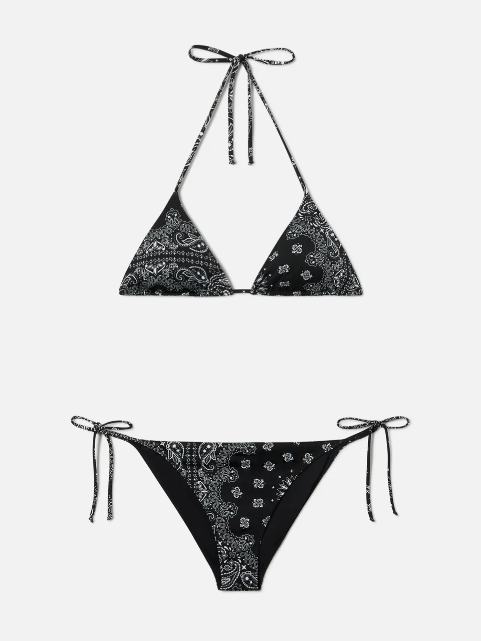 mc2-saint-barth-bikini-leah-virgo-stampa-bandana-nero-donna image 1