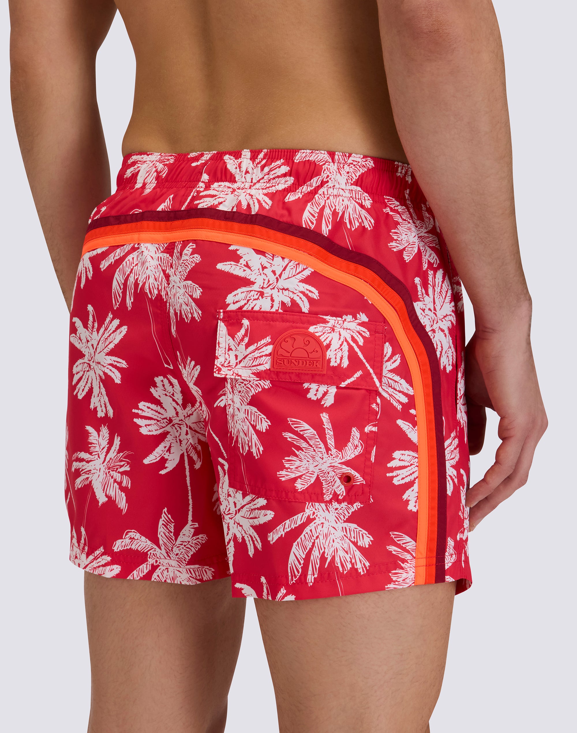 sundek-m504bdrt3oa-costume-uomo-corto-palm-oasis-in-poliestere-riciclato-repreve image 3