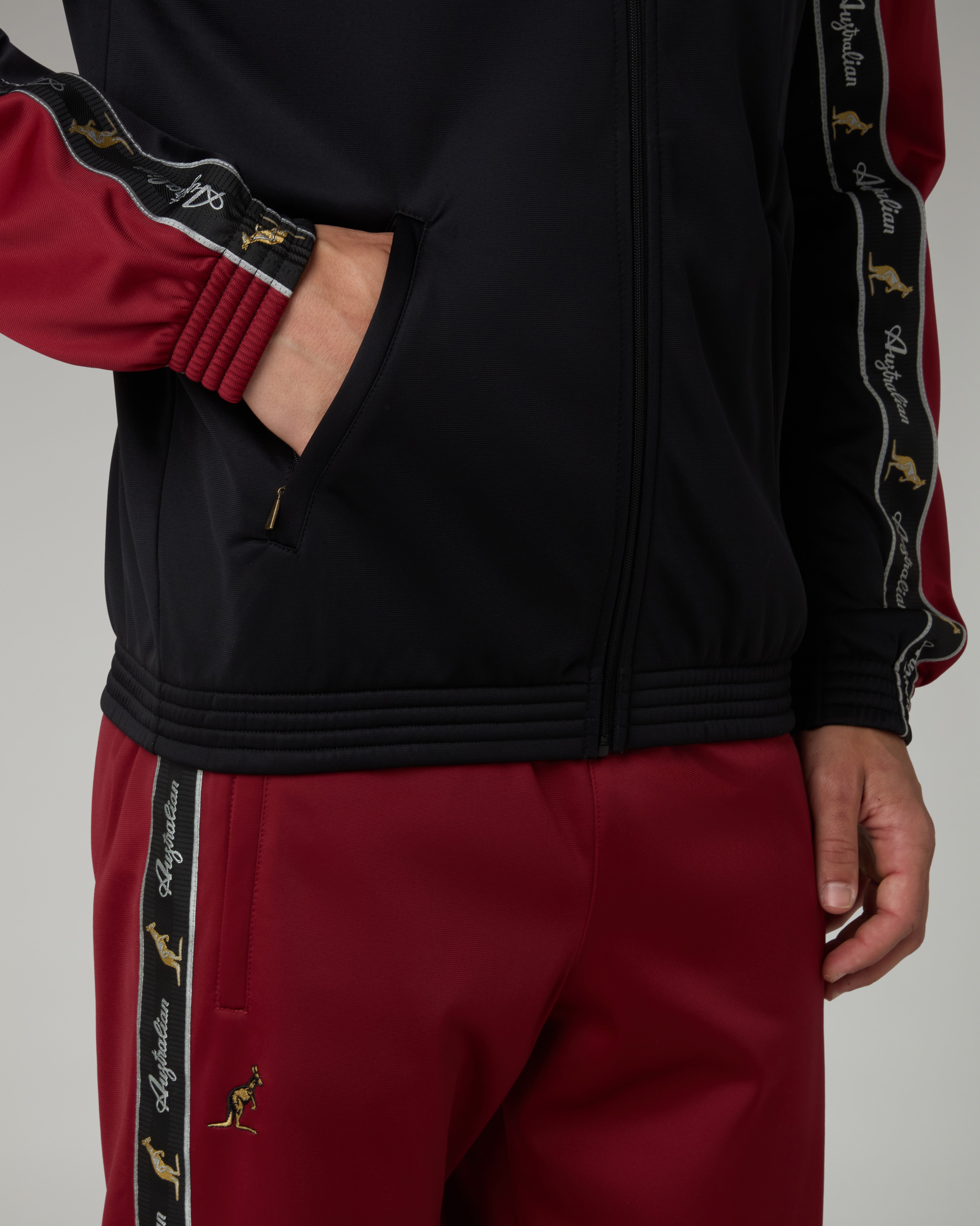australian-duo-track-jacket-giacca-in-acetato-full-zip-made-in-italy image 5
