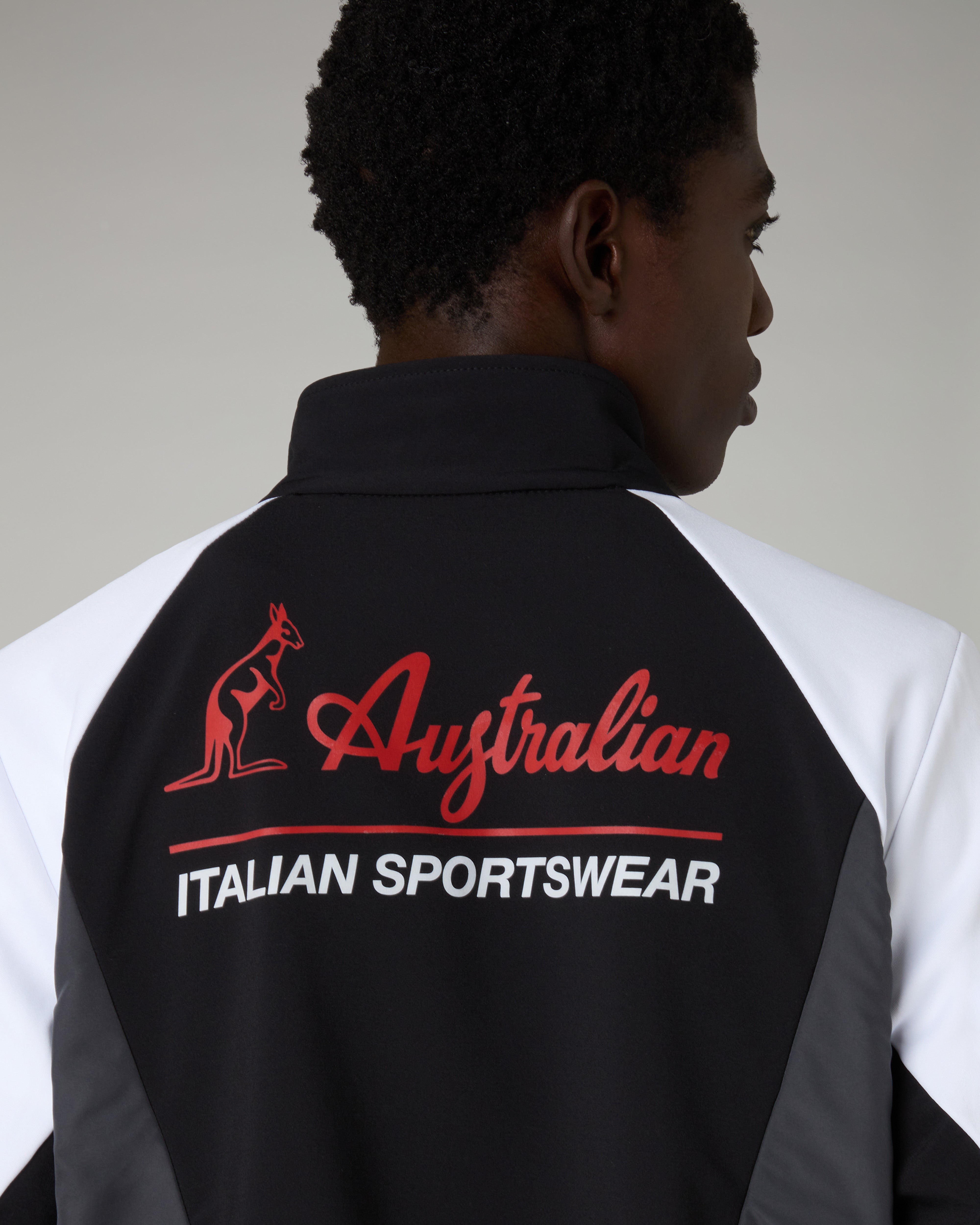 australian-color-block-match-tracksuit-tuta-uomo-nero image 5