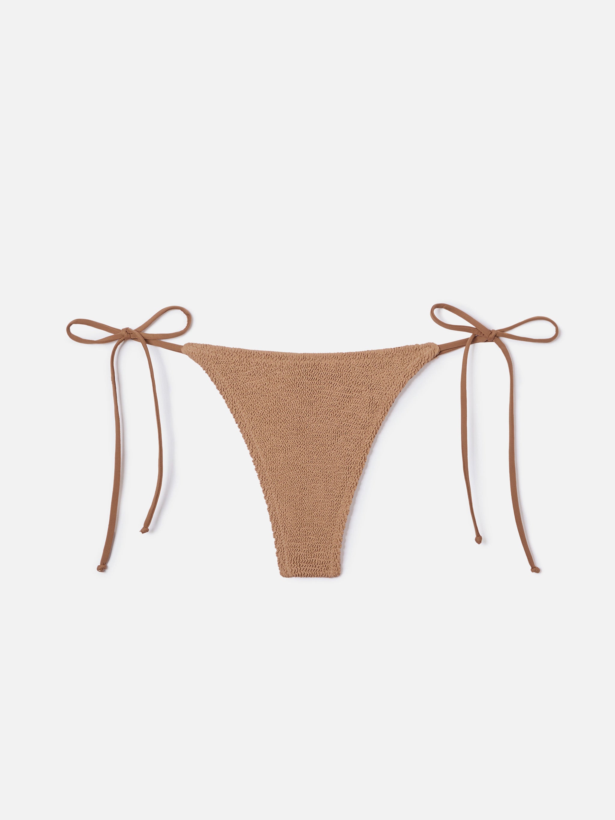 mc2-saint-barth-slip-mare-norah-perizoma-in-tessuto-crinkle-marrone-chiaro image 1