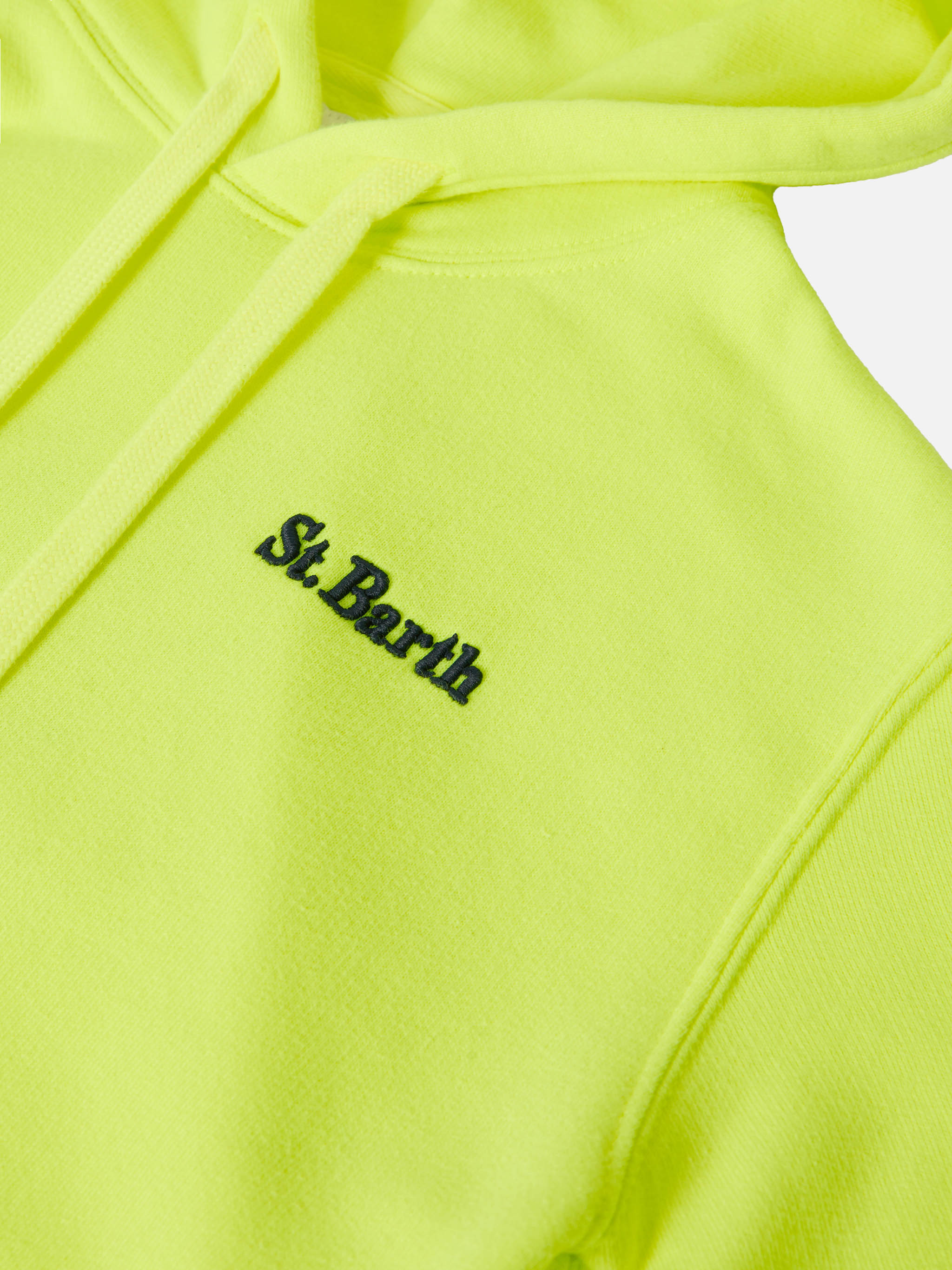 mc2-saint-barth-oliver-felpa-con-cappuccio-bambino-giallo-fluo image 2