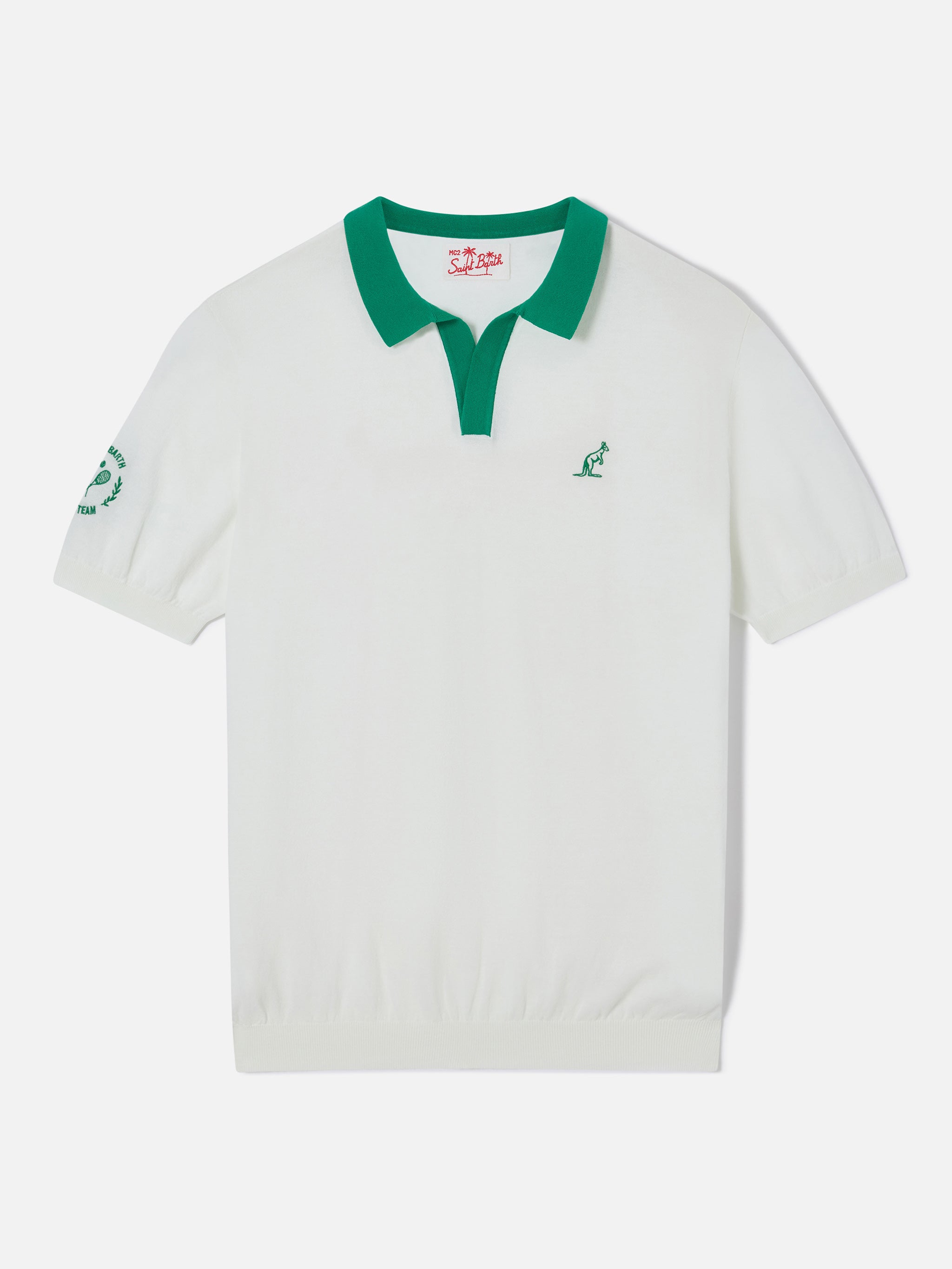 mc2-saint-barth-polo-newcombe-uomo-in-cotone-panna-special-edition-australian-br image 5