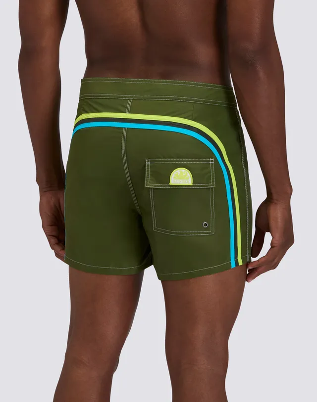 sundek-costume-boxer-uomo-corto-vita-fissa-iconic-taffeta-con-arcobaleno image 1